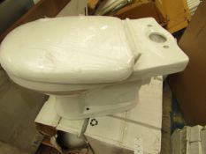 Victoria Plumb close coupled WC pan PAN1080, new and boxed.