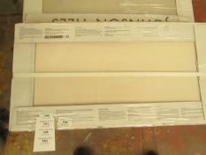 2x Packs of 5 Natural Pebble 300x600 wall and Floor Tiles By Johnsons, New, the RRP per pack is £