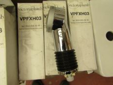 Victoria Plumb shower head, new and boxed.