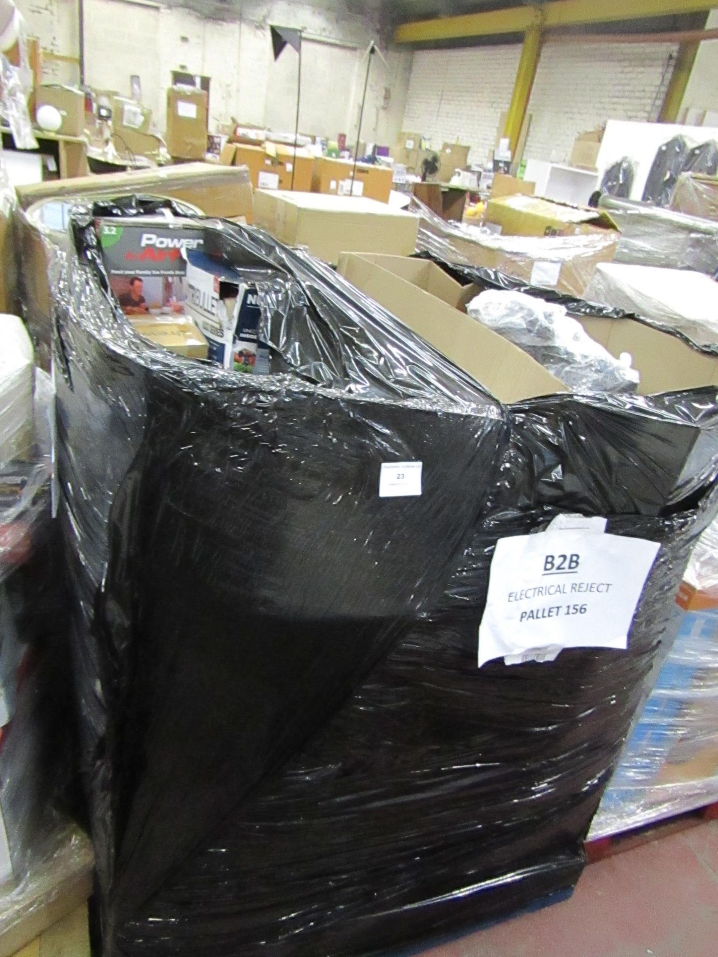 | 1X | PALLET OF APPROX UNMANIFESTED ELECTRICAL ITEMS, ALL RAW CUSTOMER RETURNS SOME MAY BE LOOSE OR