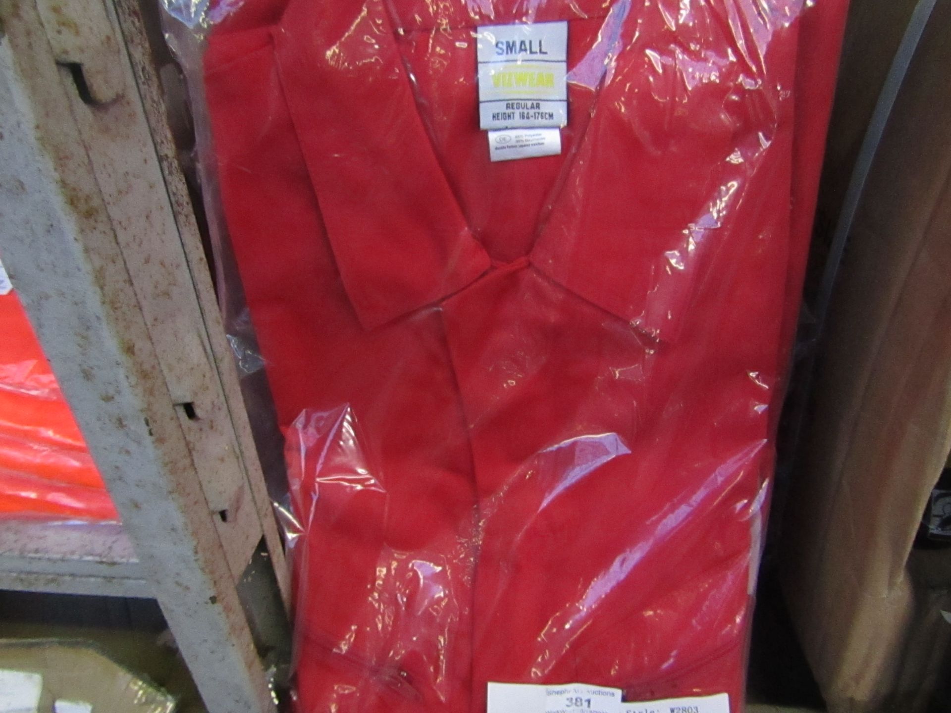 2x Black Knight - Red Boilersuit - Size Small - Unused & Packaged.