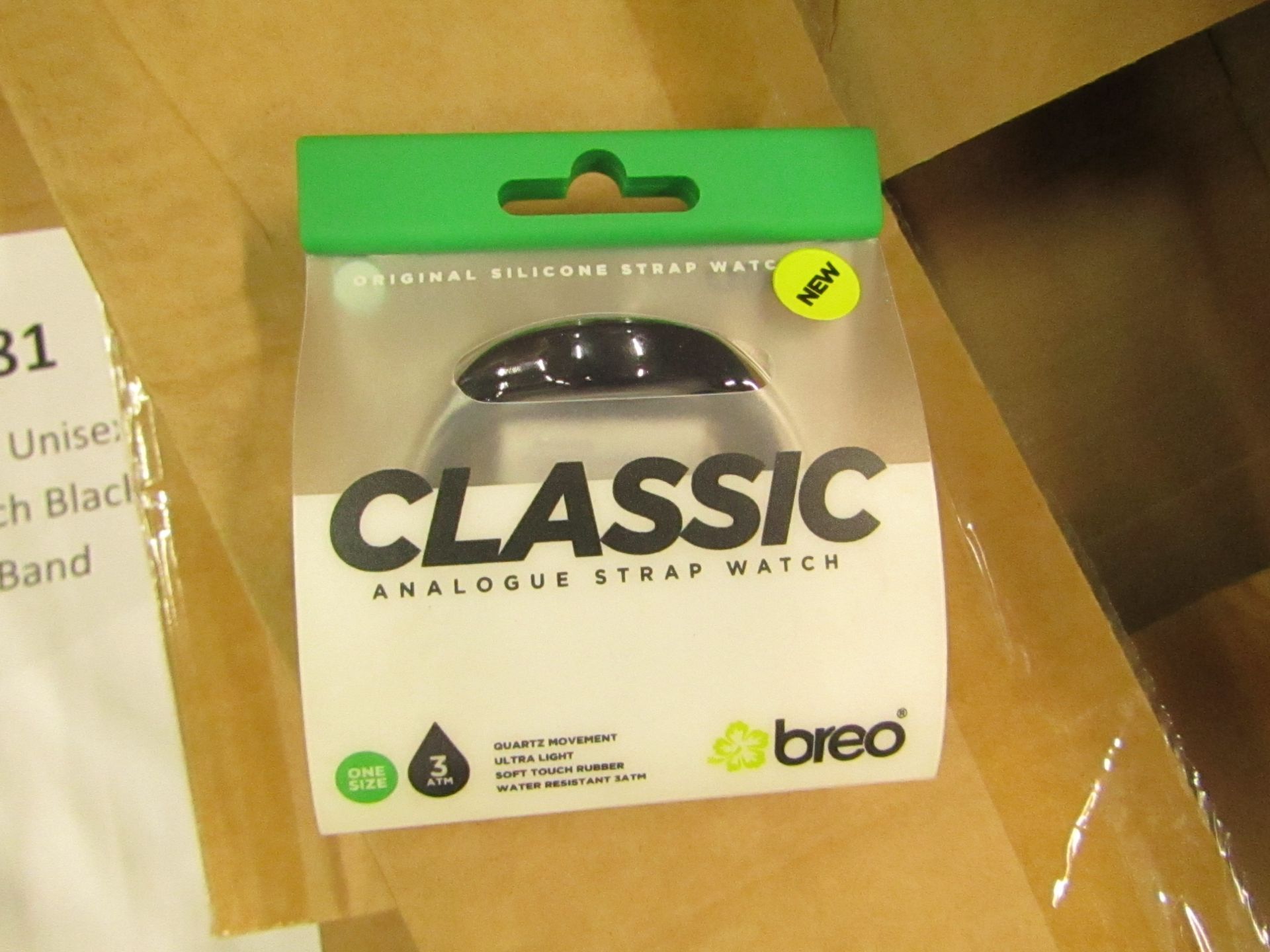 6 x Breo Classic Analogue Strap Watches - Unused & Packaged.