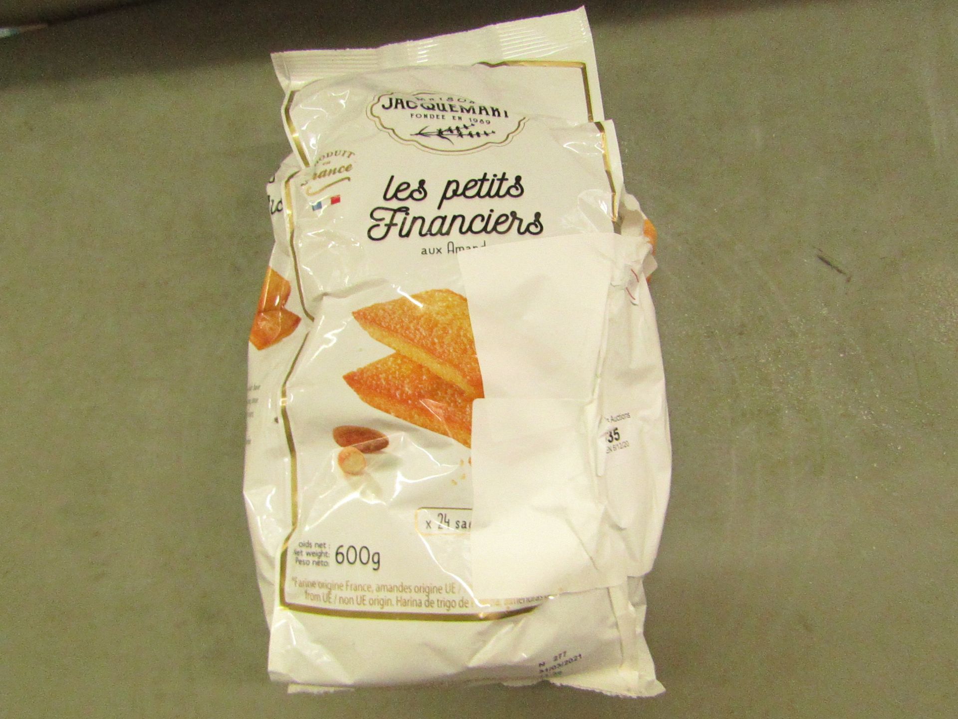 600g Bag of Les petit Fanciers, BB 31/03/21, the bag has been damaged and resealed