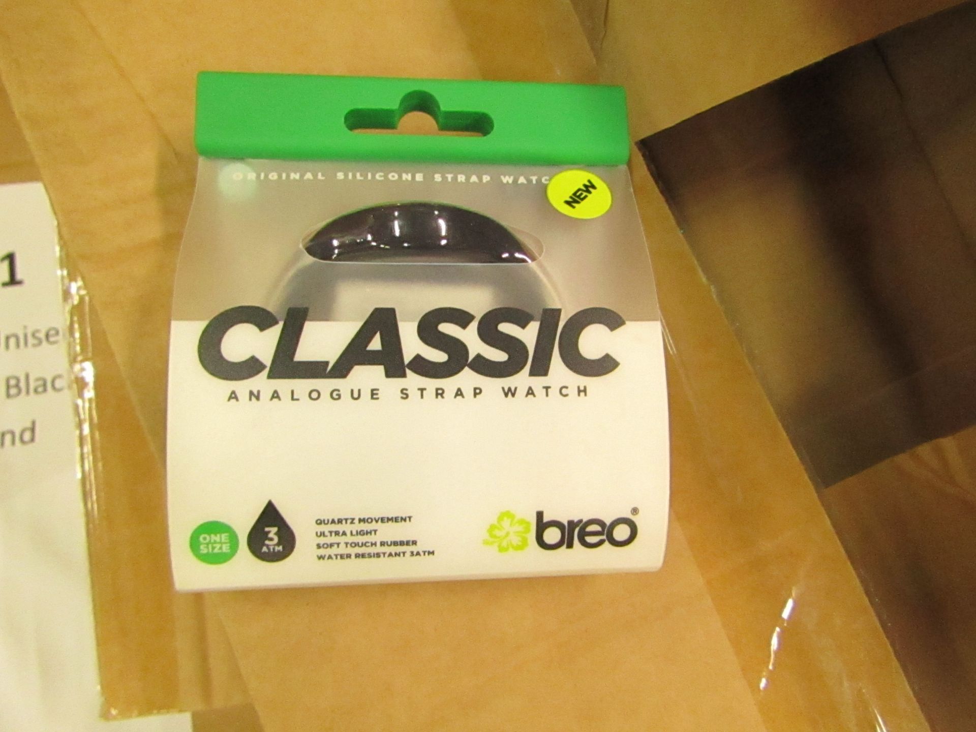 6 x Breo Classic Analogue Strap Watches - Unused & Packaged.