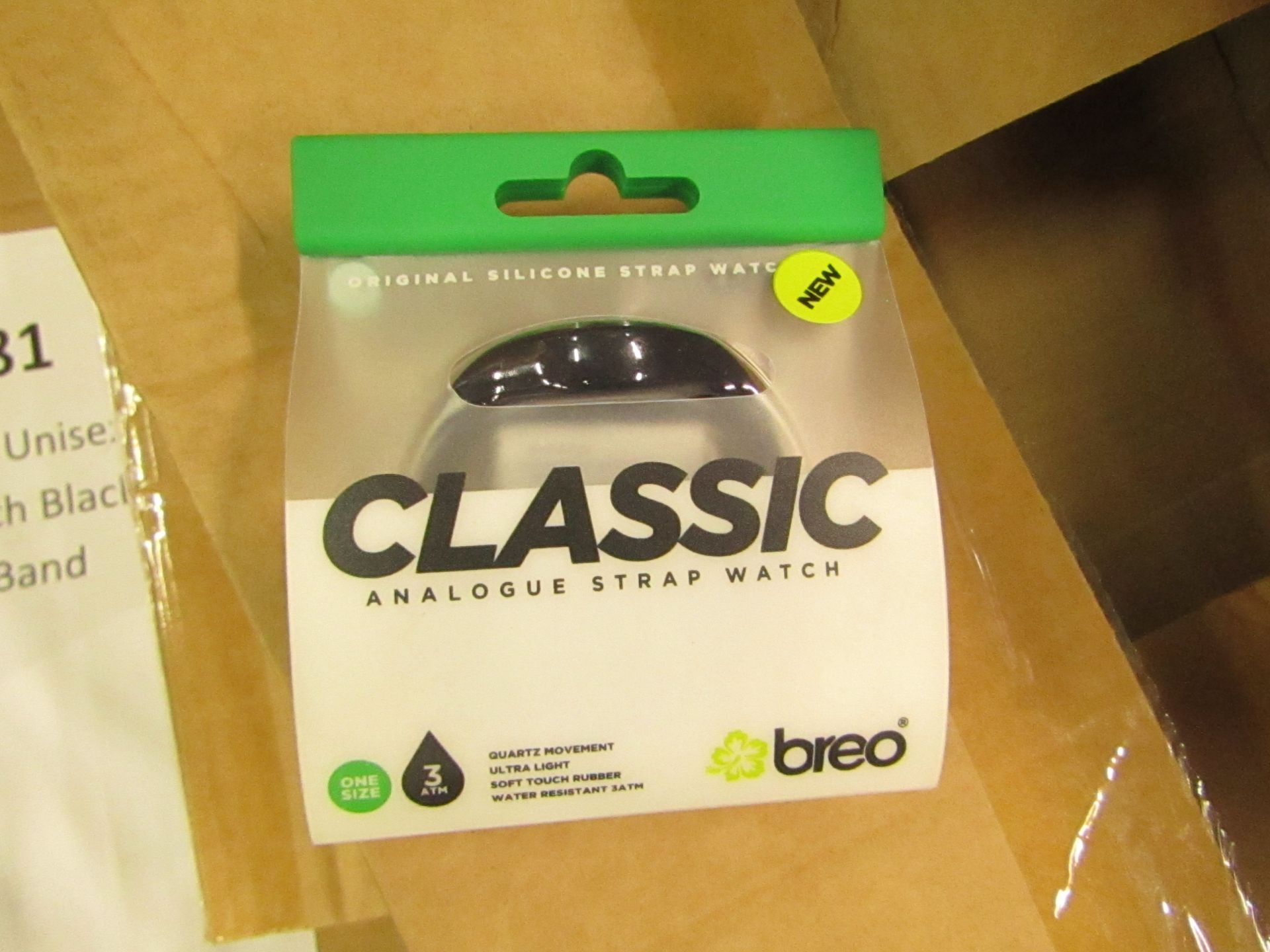 6 x Breo Classic Analogue Strap Watches - Unused & Packaged.