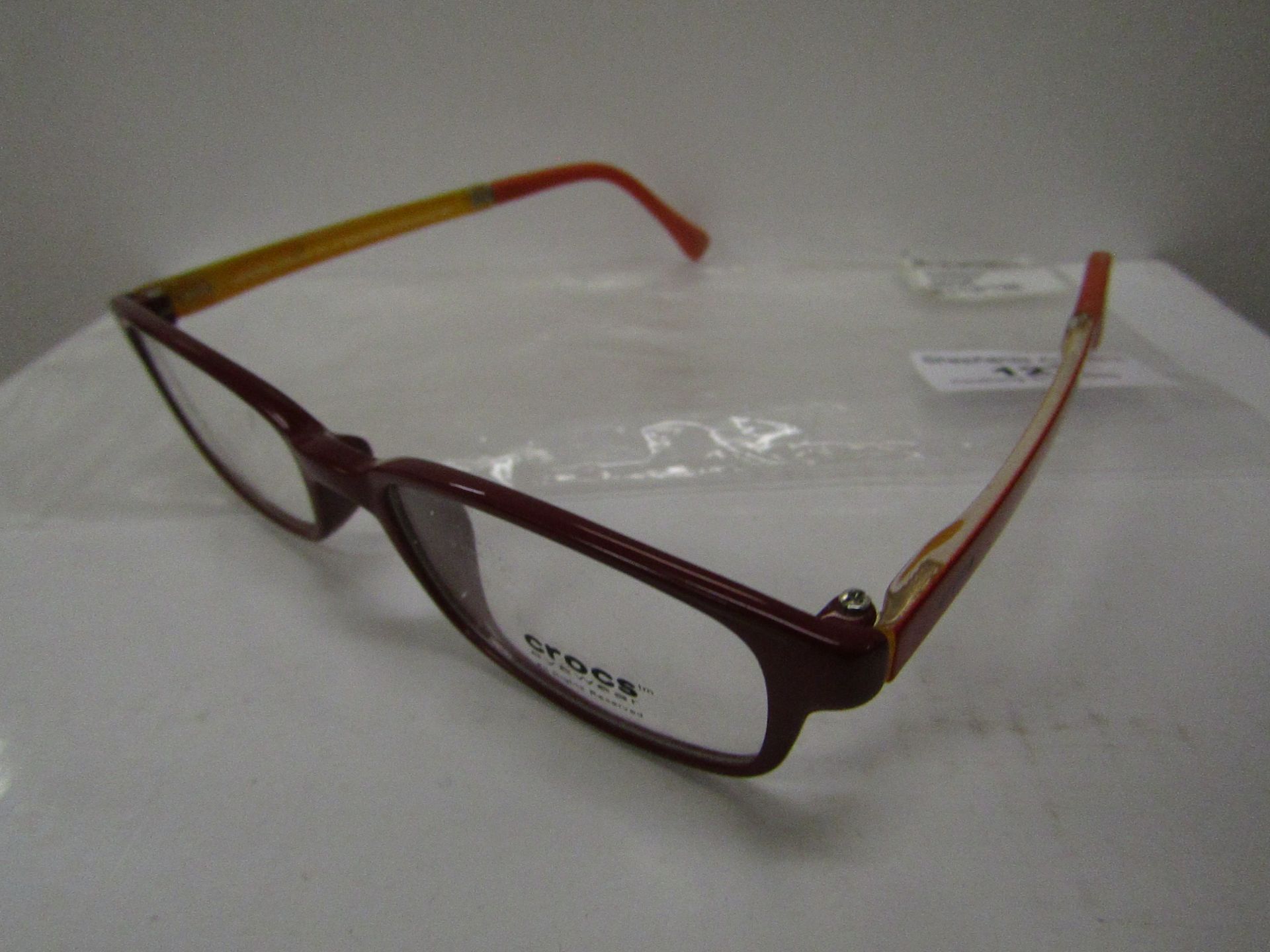 Crocs Childs Clear Glass Lensed Frames ( See Picture For Design )