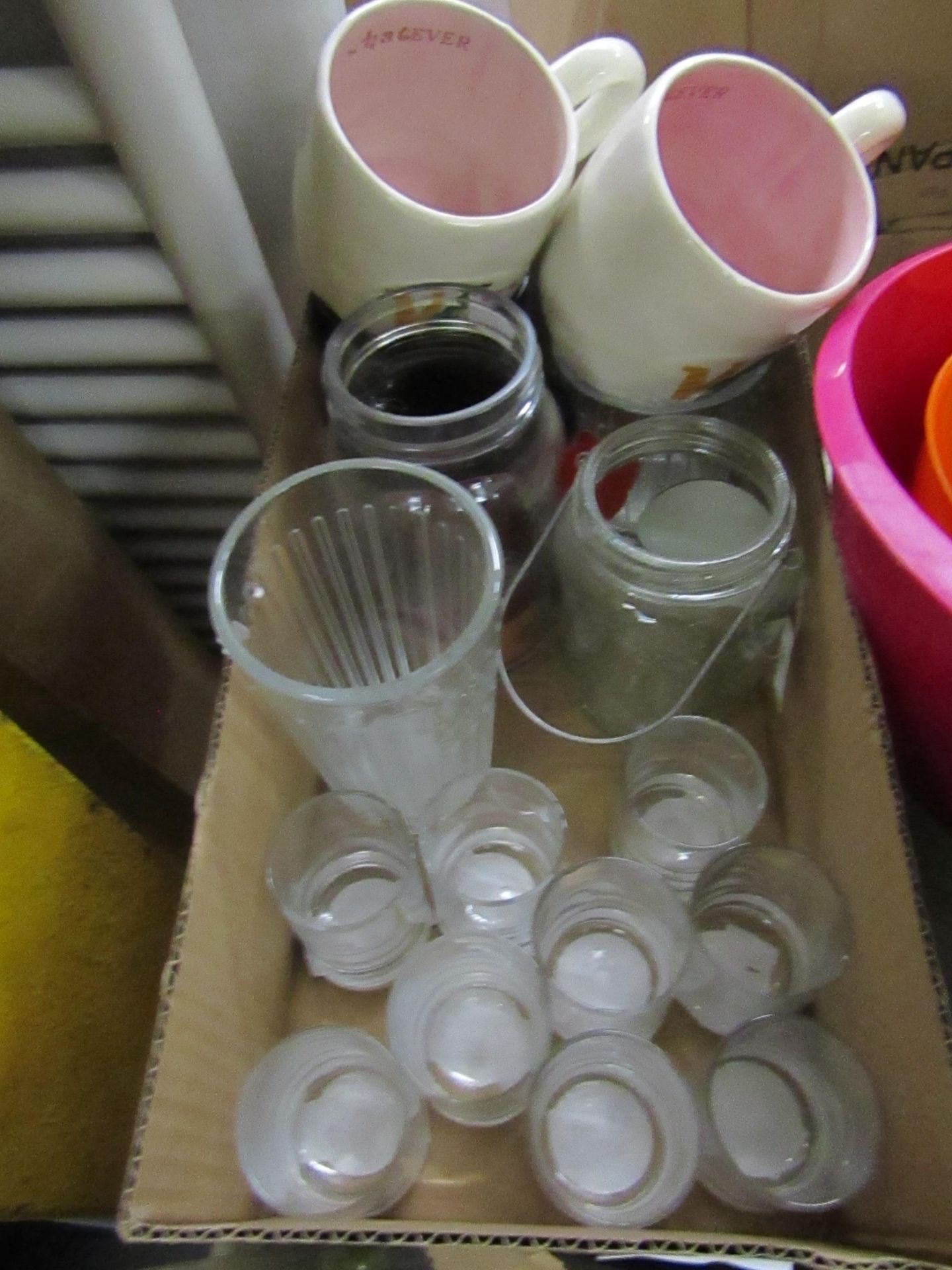 Approx 16 Various Glasses/Cups. See Image