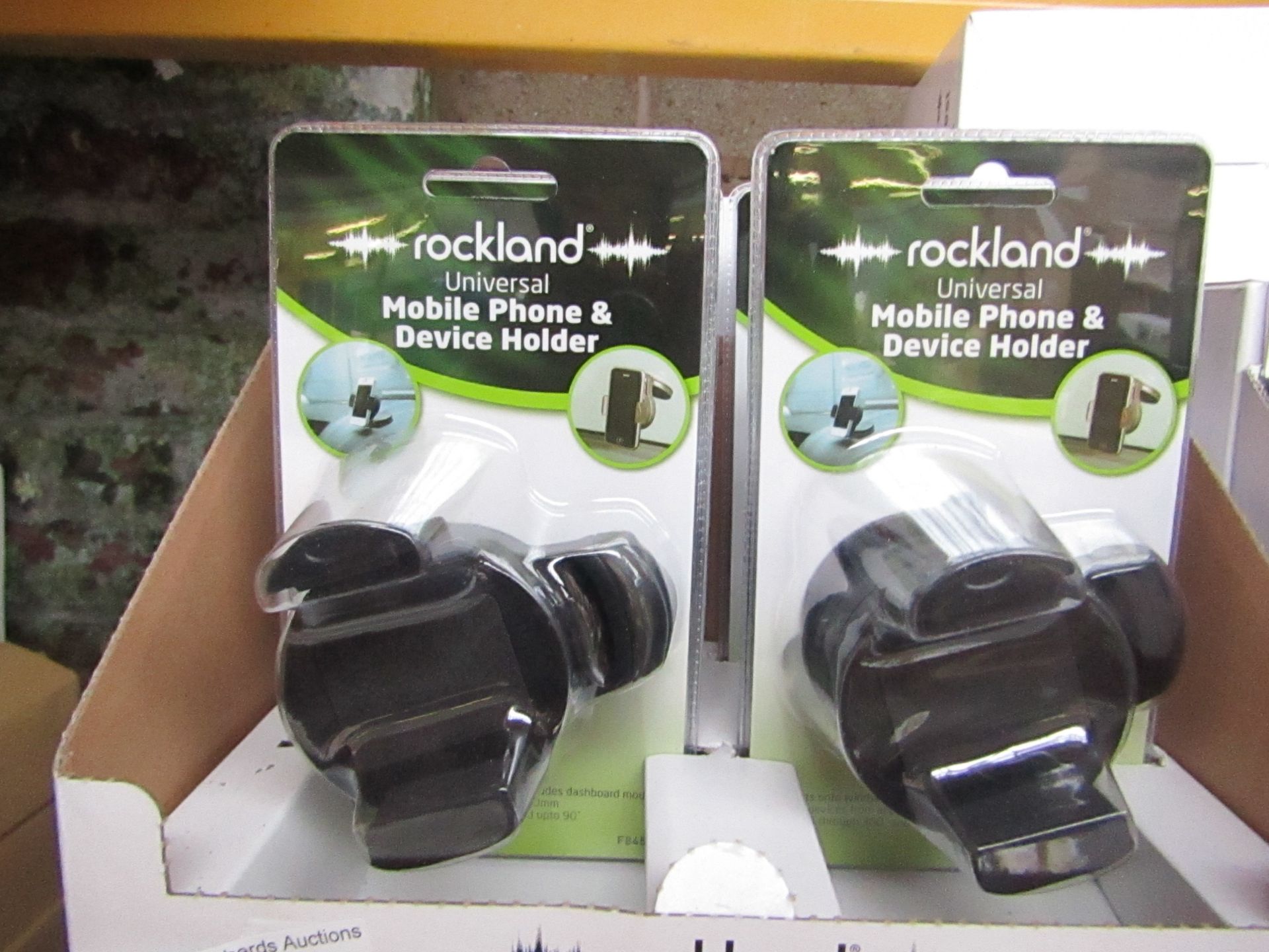 4x Rockland - Universal Mobile Phone & Device Holder - New & Packaged.