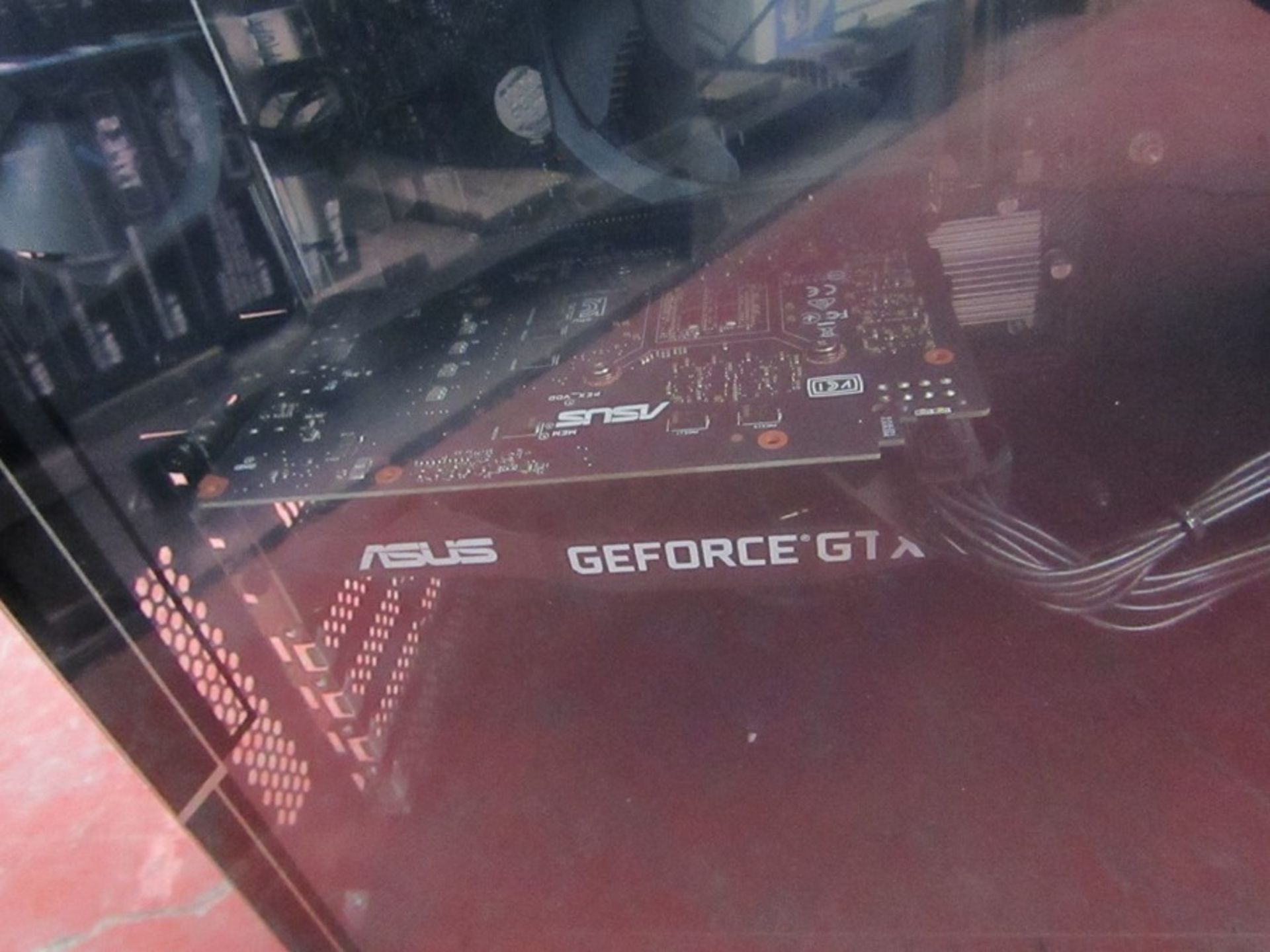 Asus ROG Strix G15DH Gaming Tower Gaming Desktop - Specs stated on the picture, powers on but - Image 3 of 6
