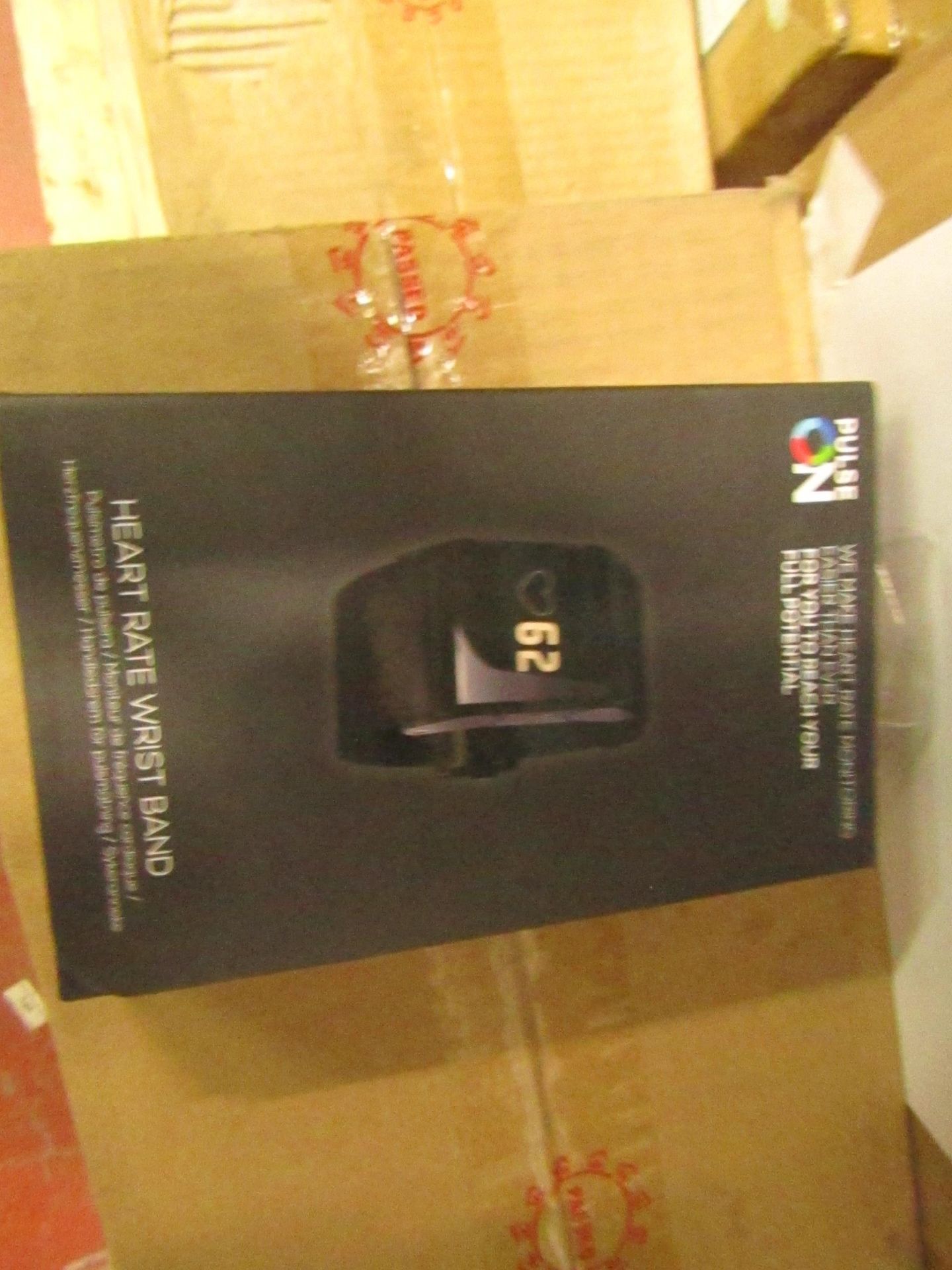 Pulse on heart rate wrist band - New & Boxed