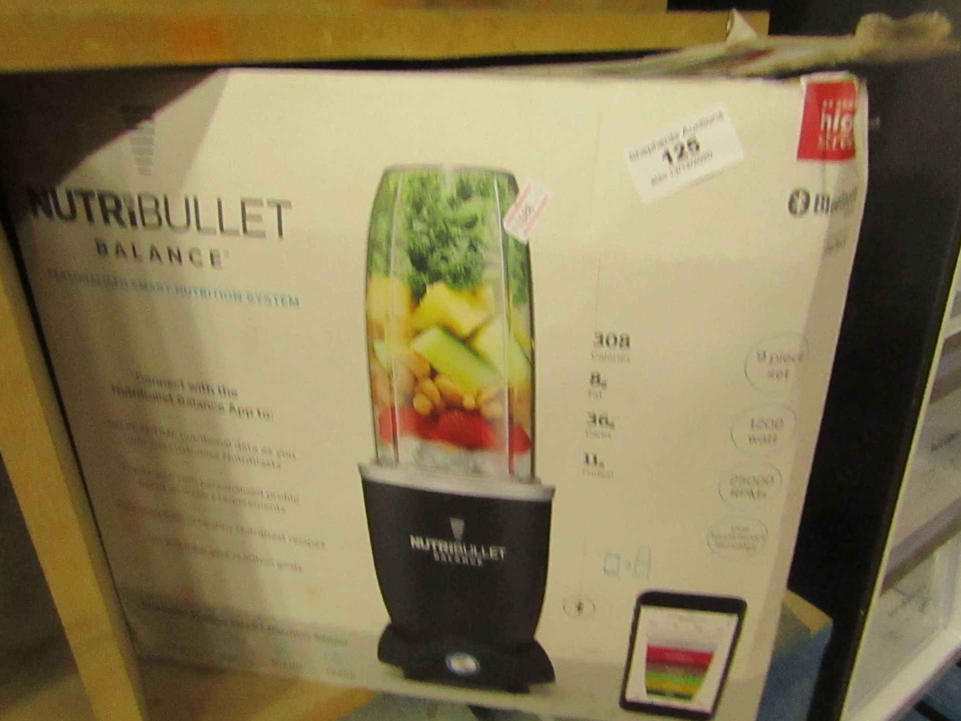 | 1X | NUTRI BULLET BALANCE | UNCHECKED AND BOXED | NO ONLINE RESALE | SKU | RRP £119.99 | TOTAL