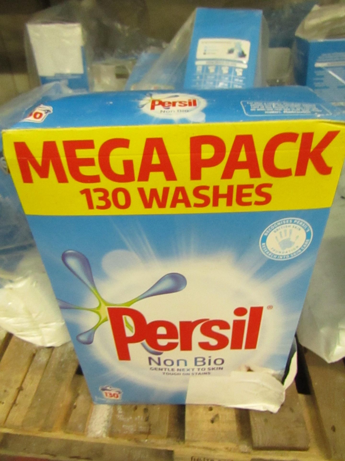 2 x 130 Washes Persil Washing Powder. Boxes have split but have been rebagged