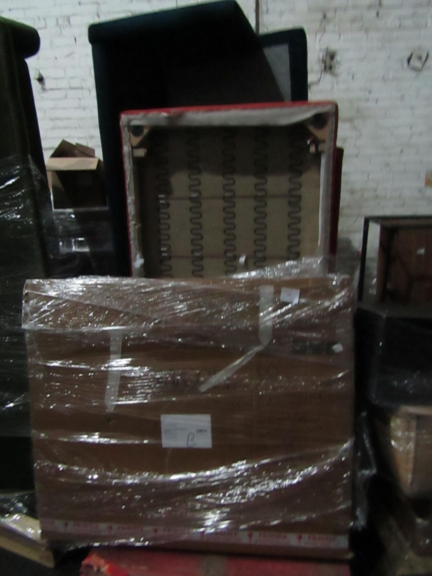 | 1X | PALLET OF SWOON B.E.R FURNITURE, UNMANIFESTED, WE HAVE NO IDEA WHAT IS ON THIS PALLET OR