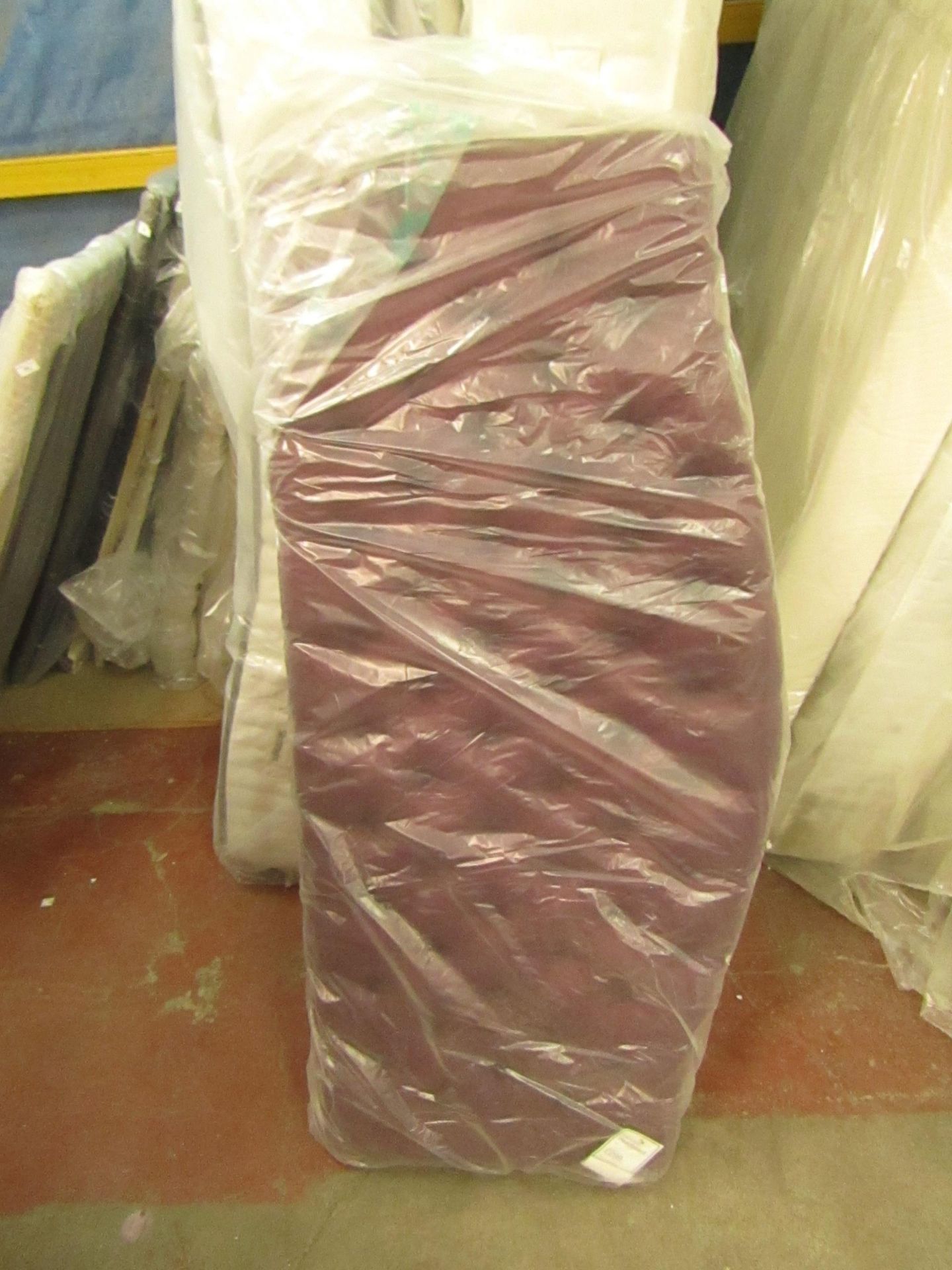 | 1X | 5FT DESIGNER PLUMB HEADBOARD | EX DISPLAY | RRP CIRCA £299 |