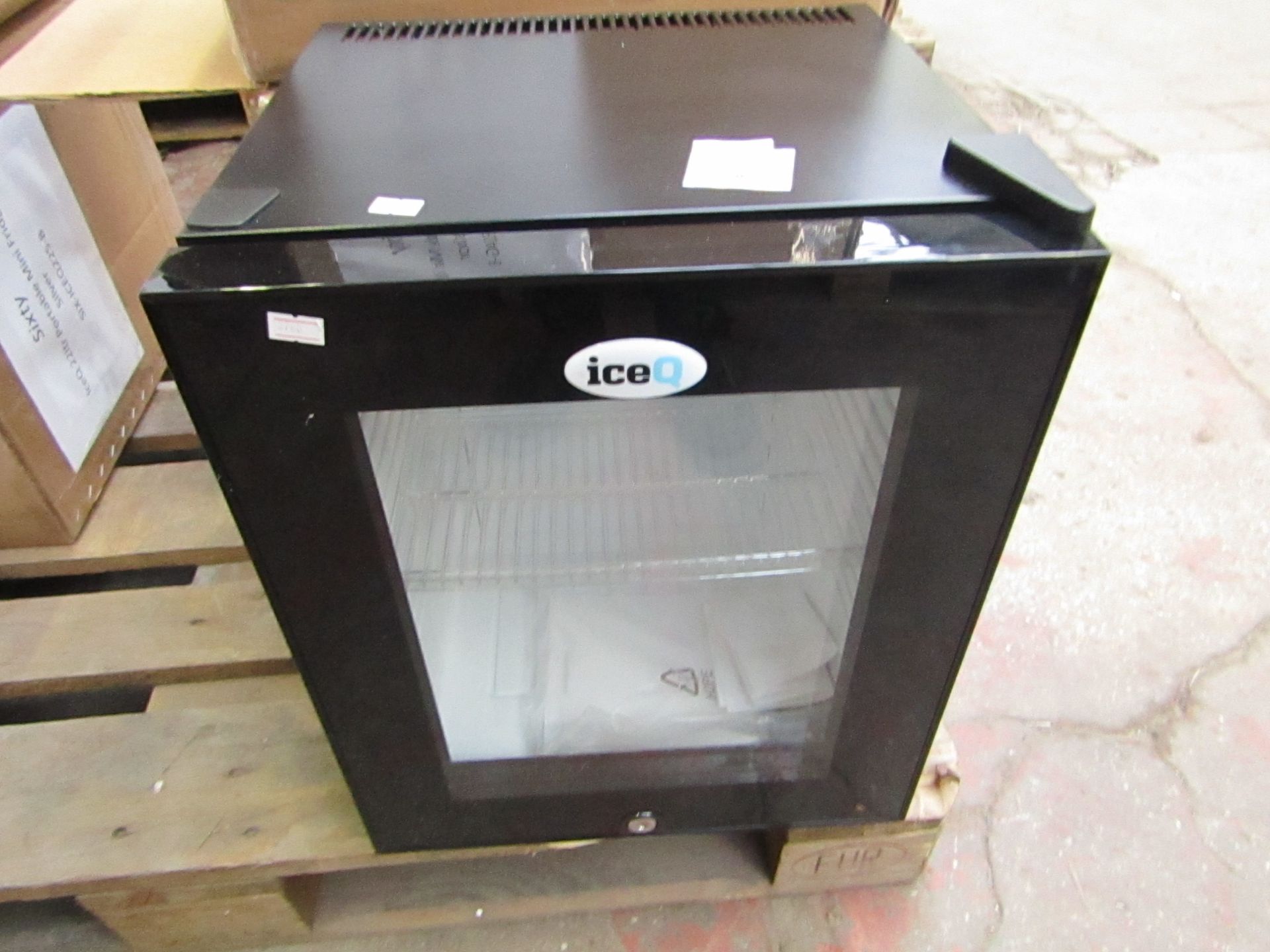 SIXTY IceQ 22ltr Portable Mini Bar with Glass Door, Refurbished RRP £129.99