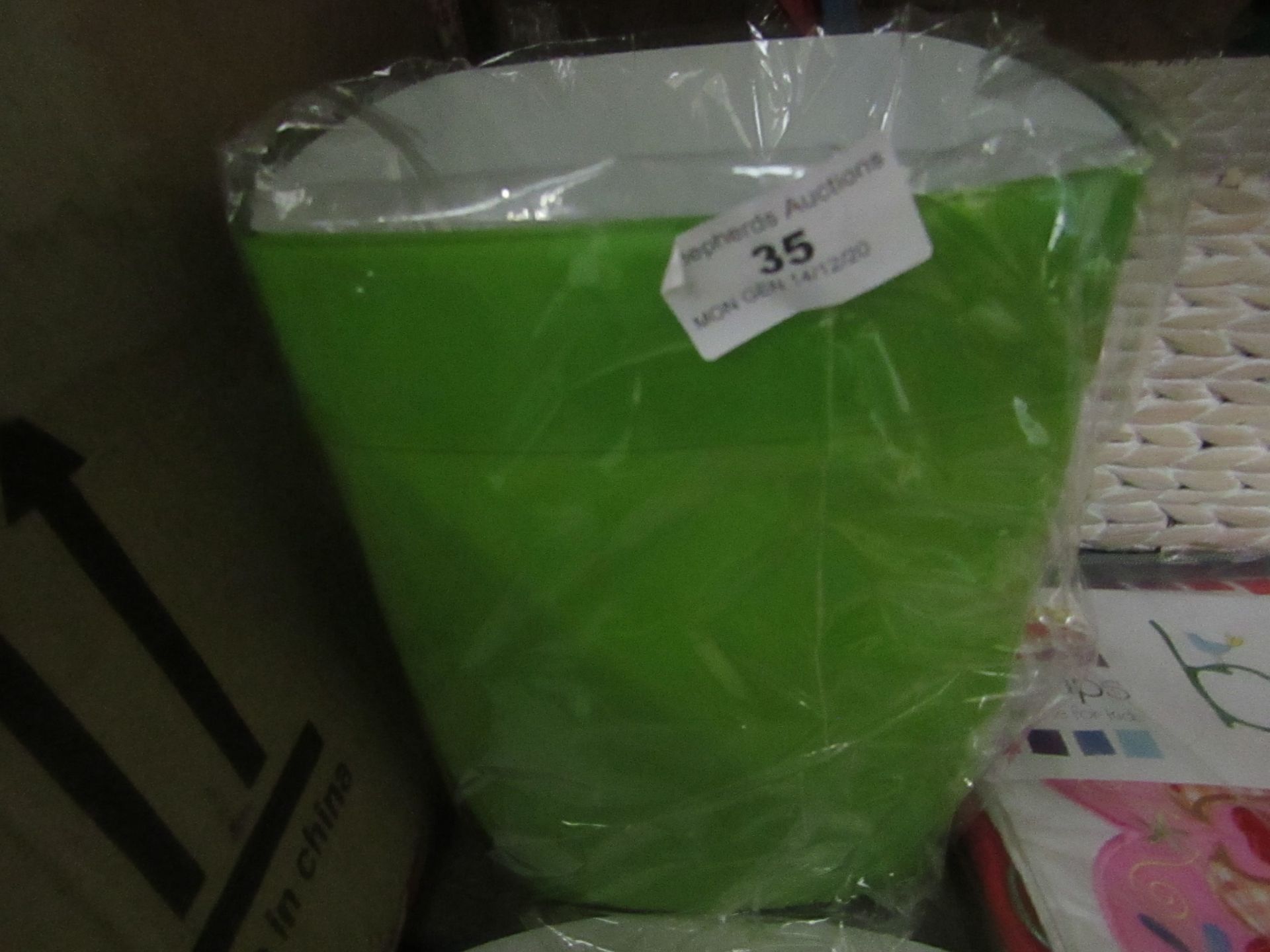 Ridder - Small Green Bin - Unused & Packaged.