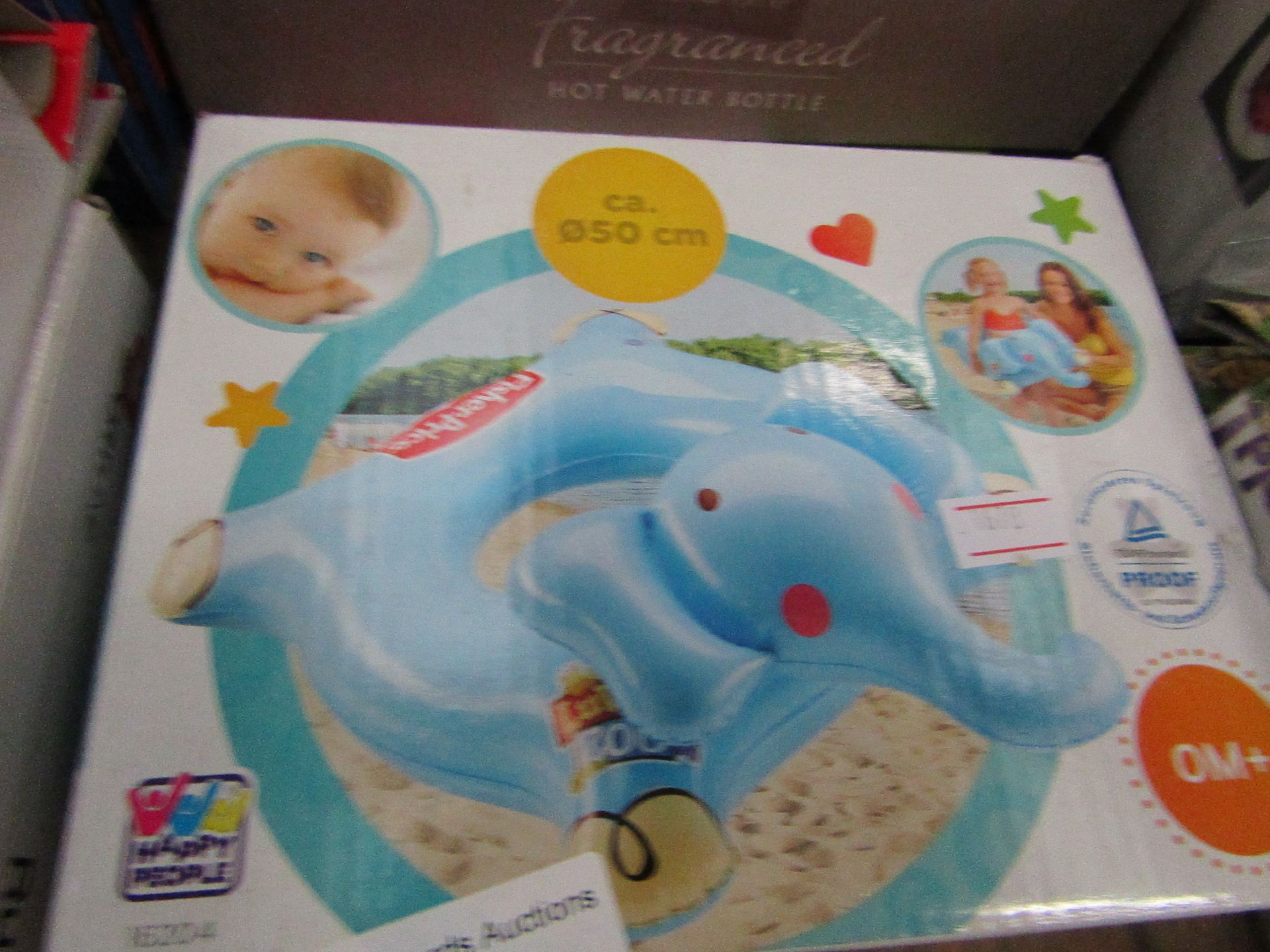 Fisher-Price - Elephant Inflatable 50cm - Unchecked & Boxed.