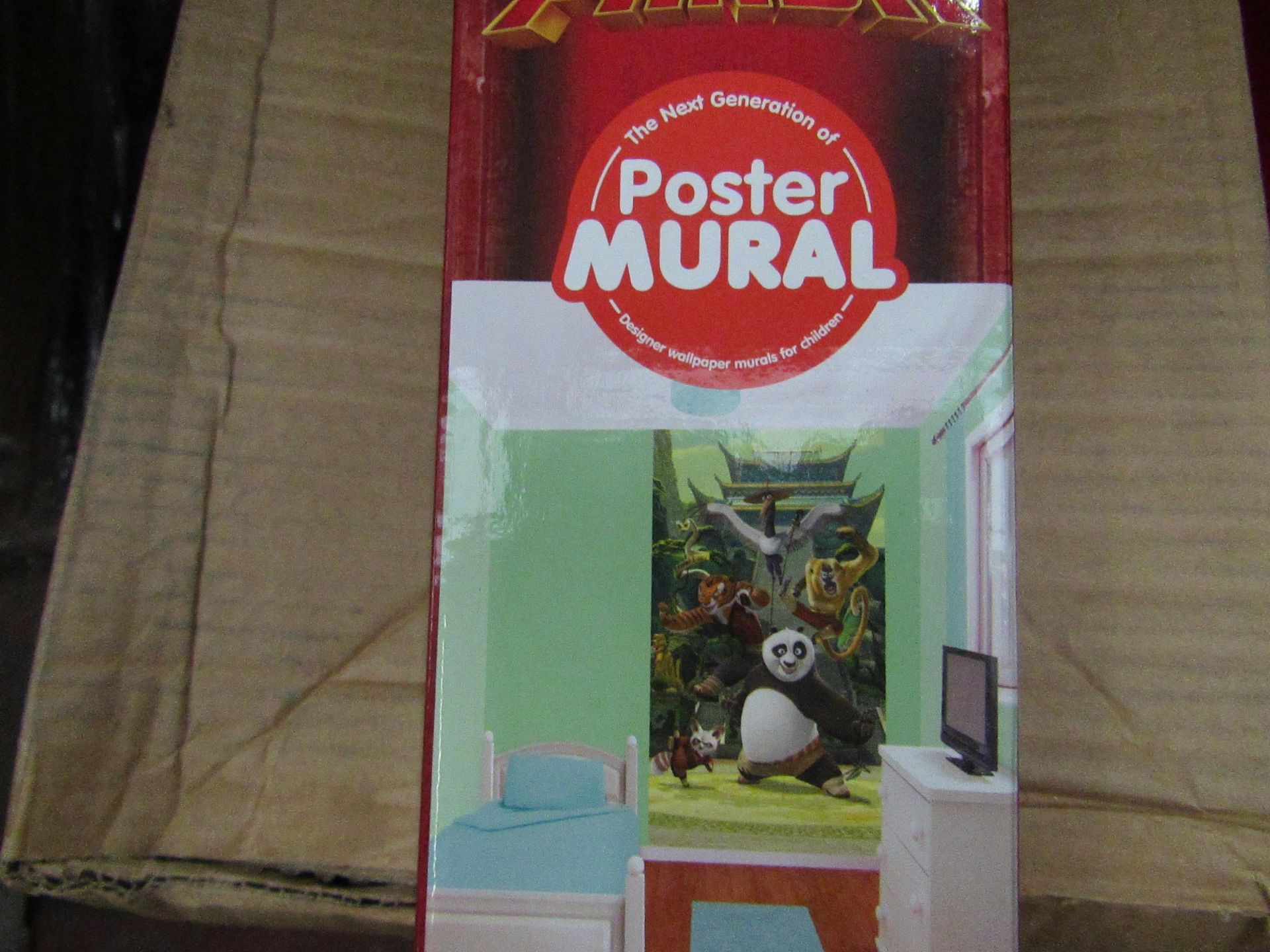 10x Kung Fu Panda - Poster Murals - All Unused & Boxed.