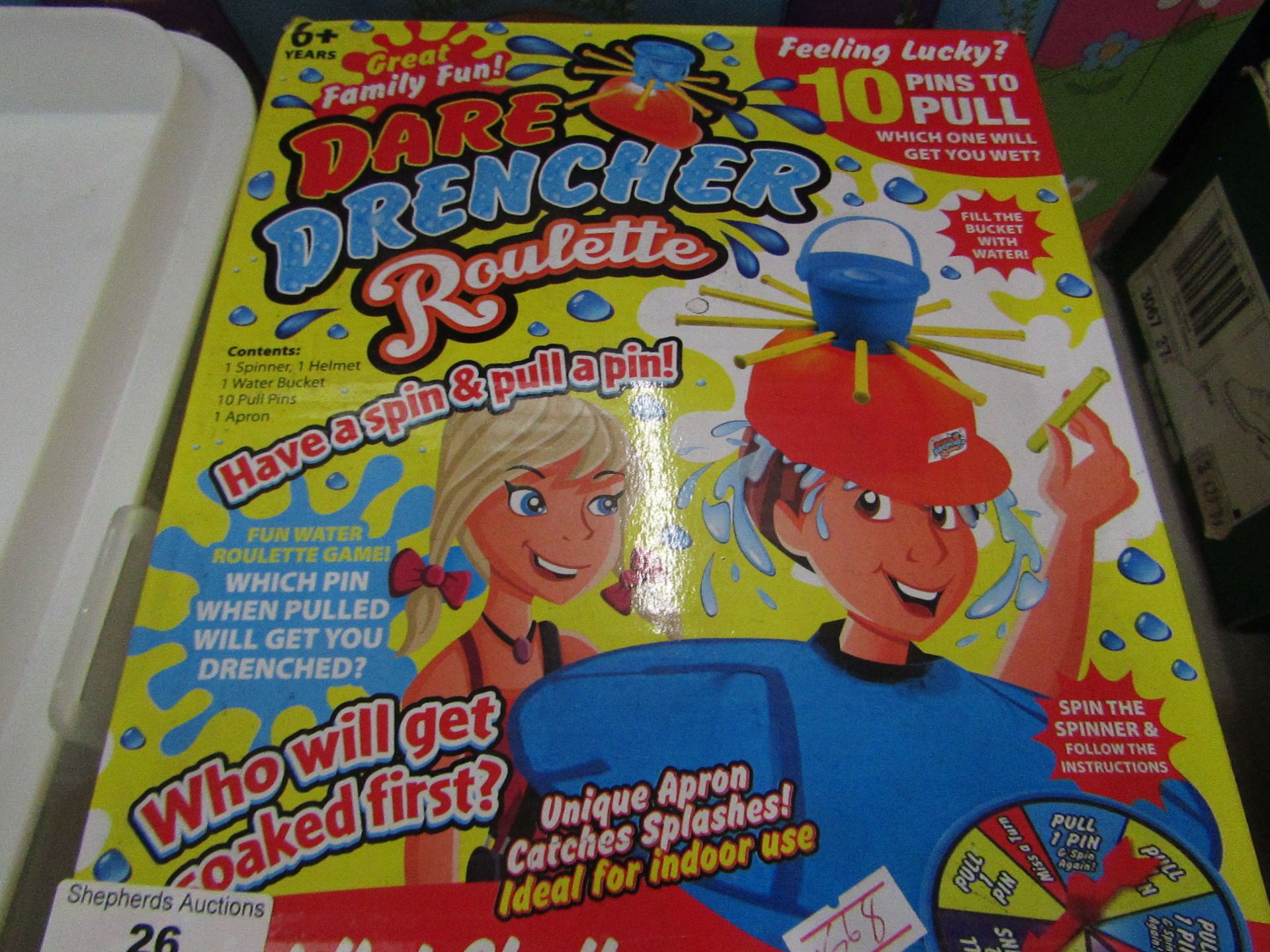 Dare Drencher Roulette Family Game - Unchecked & Boxed.
