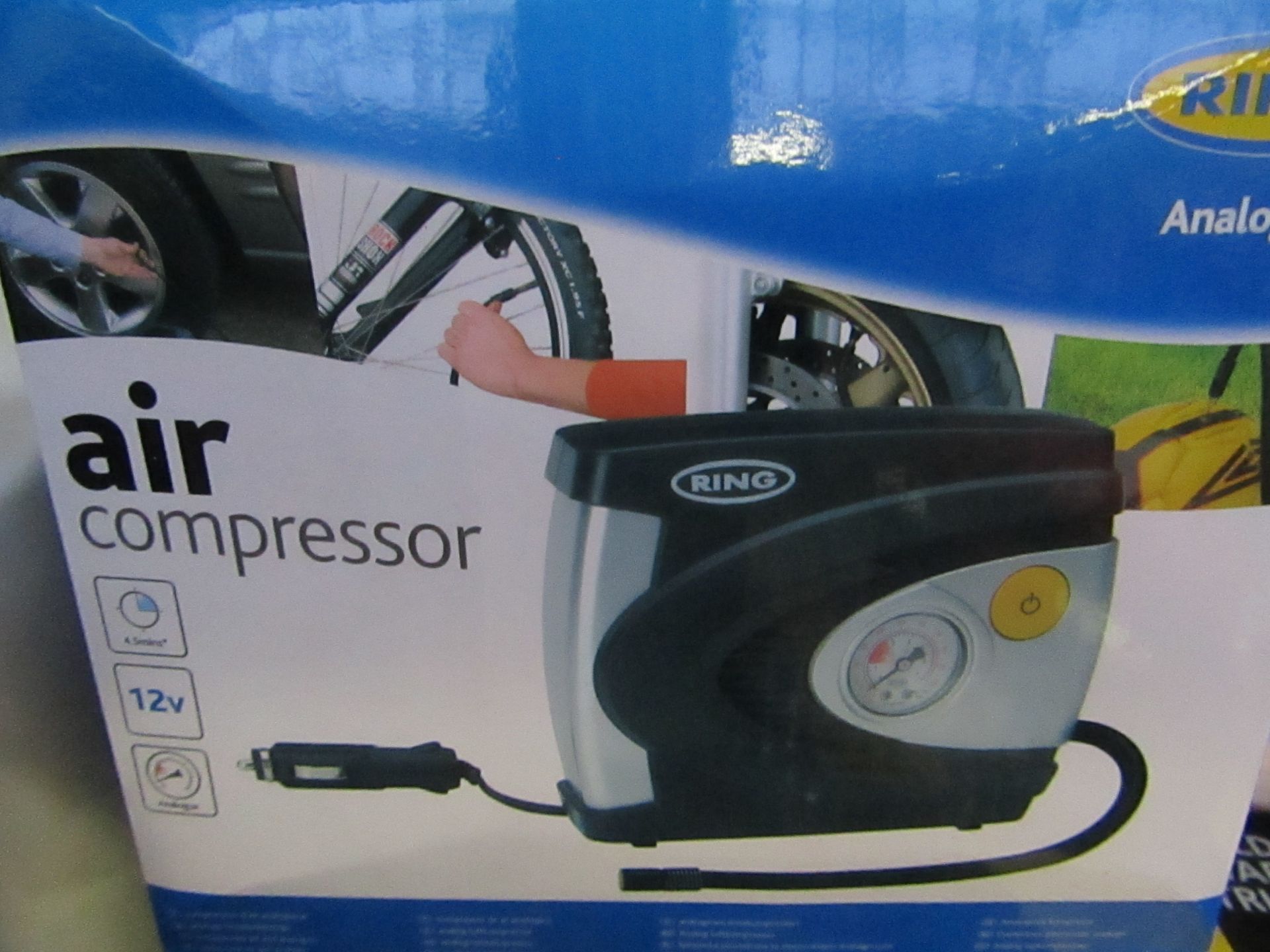 RING - Analogue Air Compressor - Unchecked & Boxed.