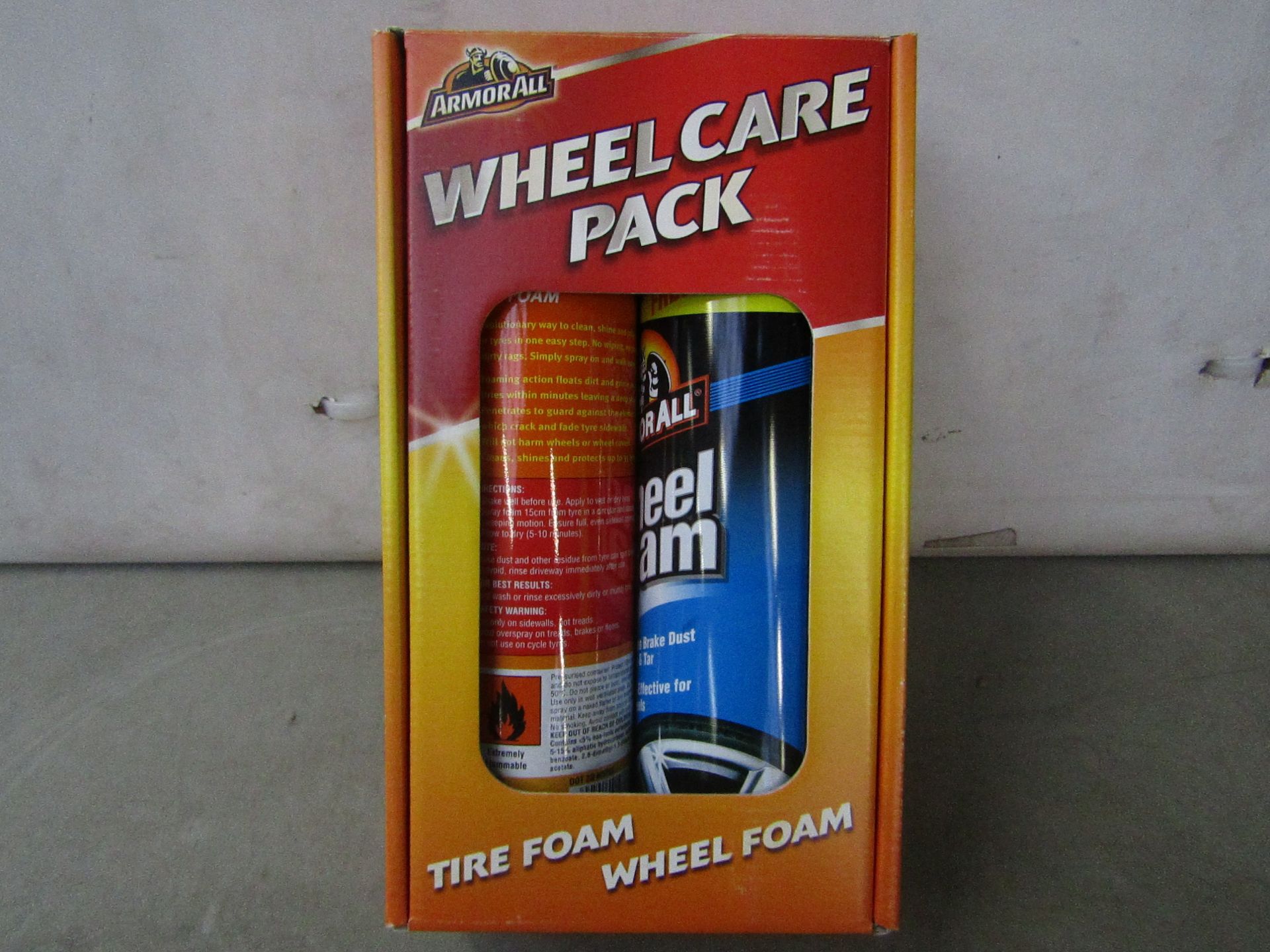 ArmorAll - Wheell Care Pack (Tyre Foam & Wheel Foam) - Unused & Boxed.