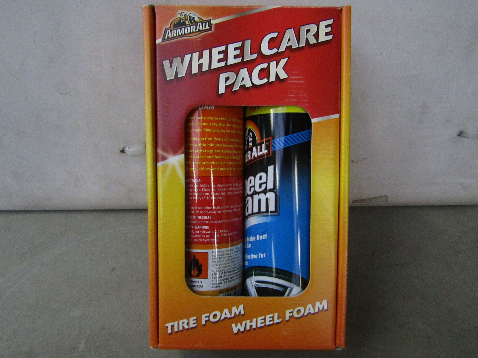 ArmorAll - Wheell Care Pack (Tyre Foam & Wheel Foam) - Unused & Boxed.