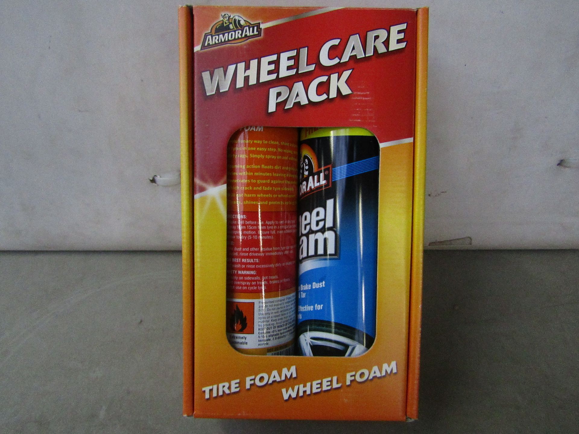 ArmorAll - Wheell Care Pack (Tyre Foam & Wheel Foam) - Unused & Boxed.