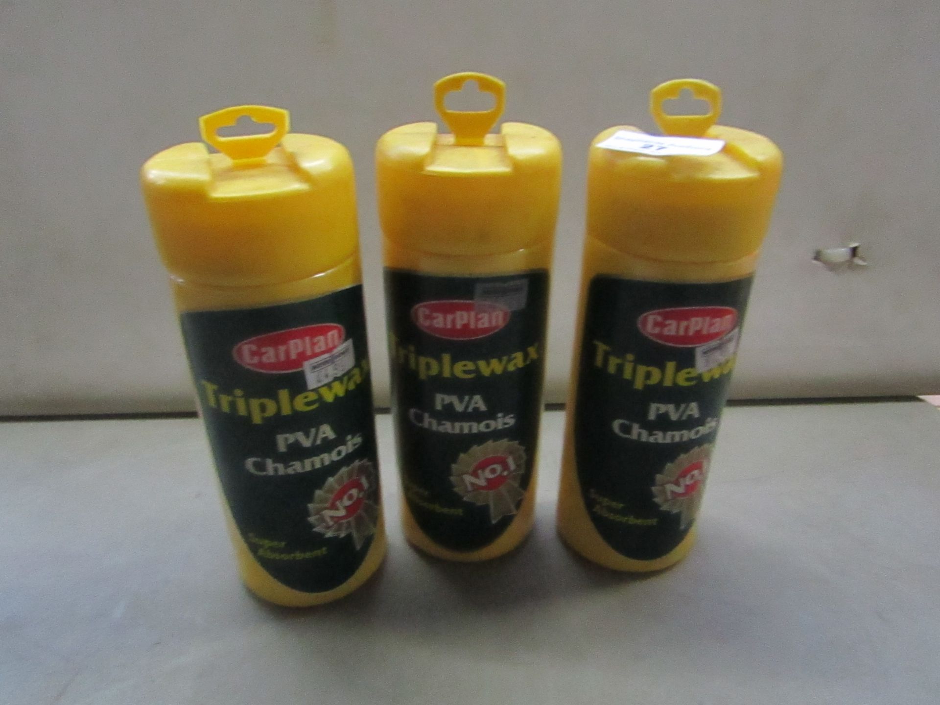 3x Carplan - Triplewax PVA Chamois - Unused.