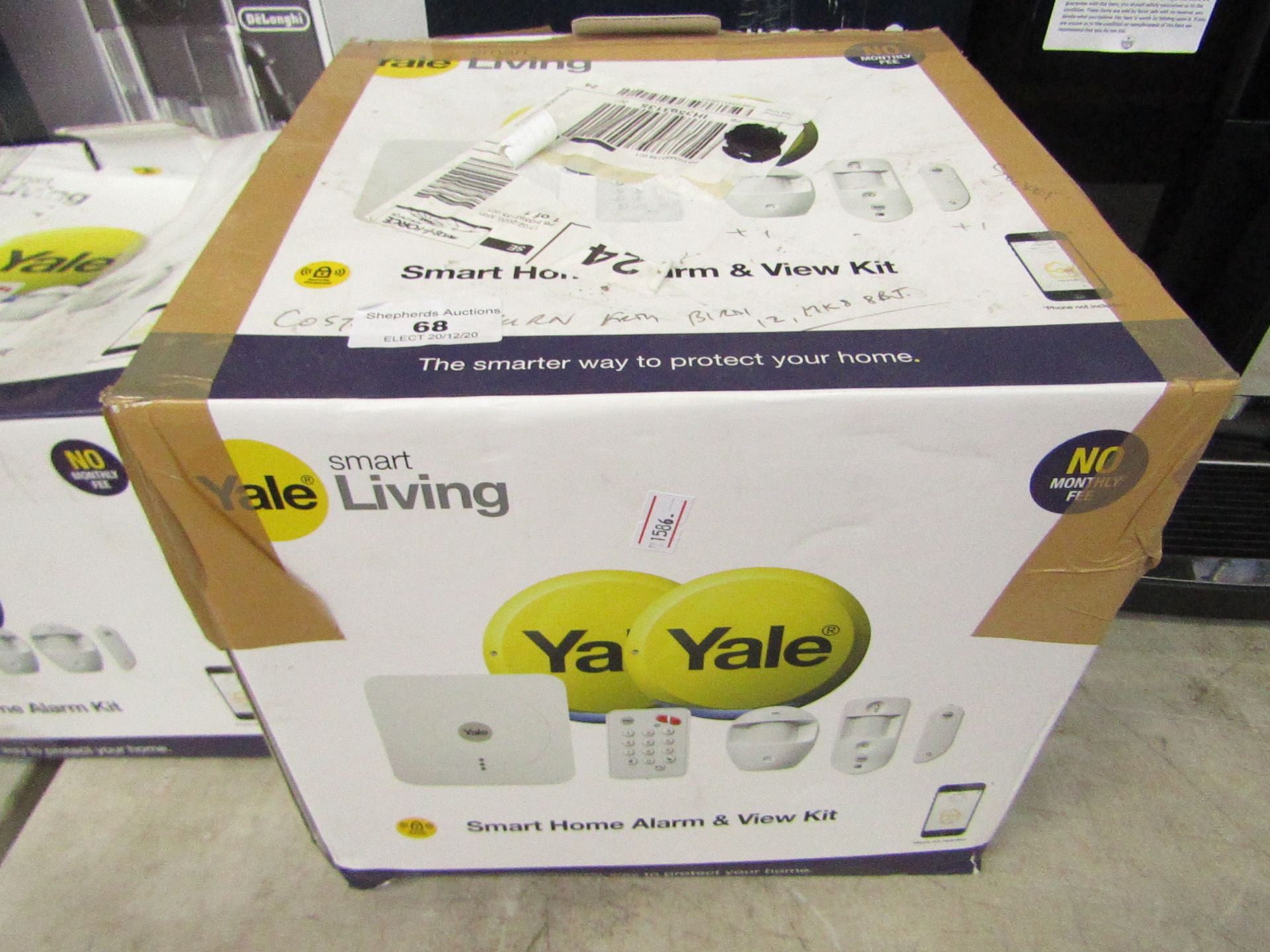 Yale smart home alarm & view kit - Untested & Boxed