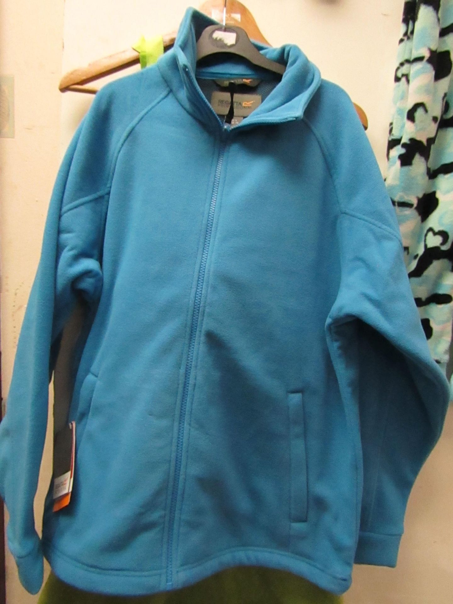 Regatta Thorr 111 Fleece Costal Blue Size S New With Tags