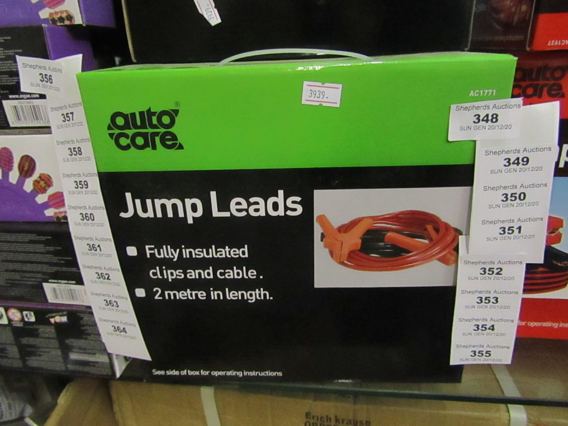 Autocare 2m Jump Leads. New & Boxed