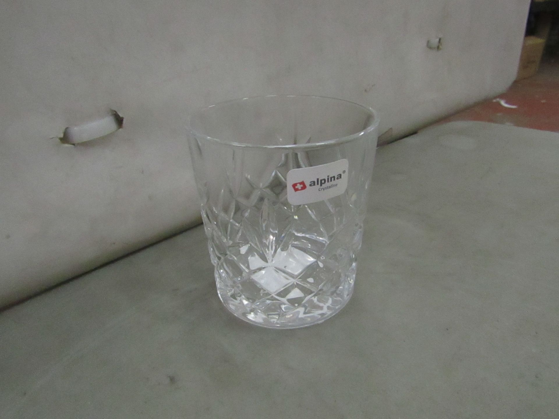 Box of 12 x 300ml Glass Tumblers. New & boxed. See Image For Design