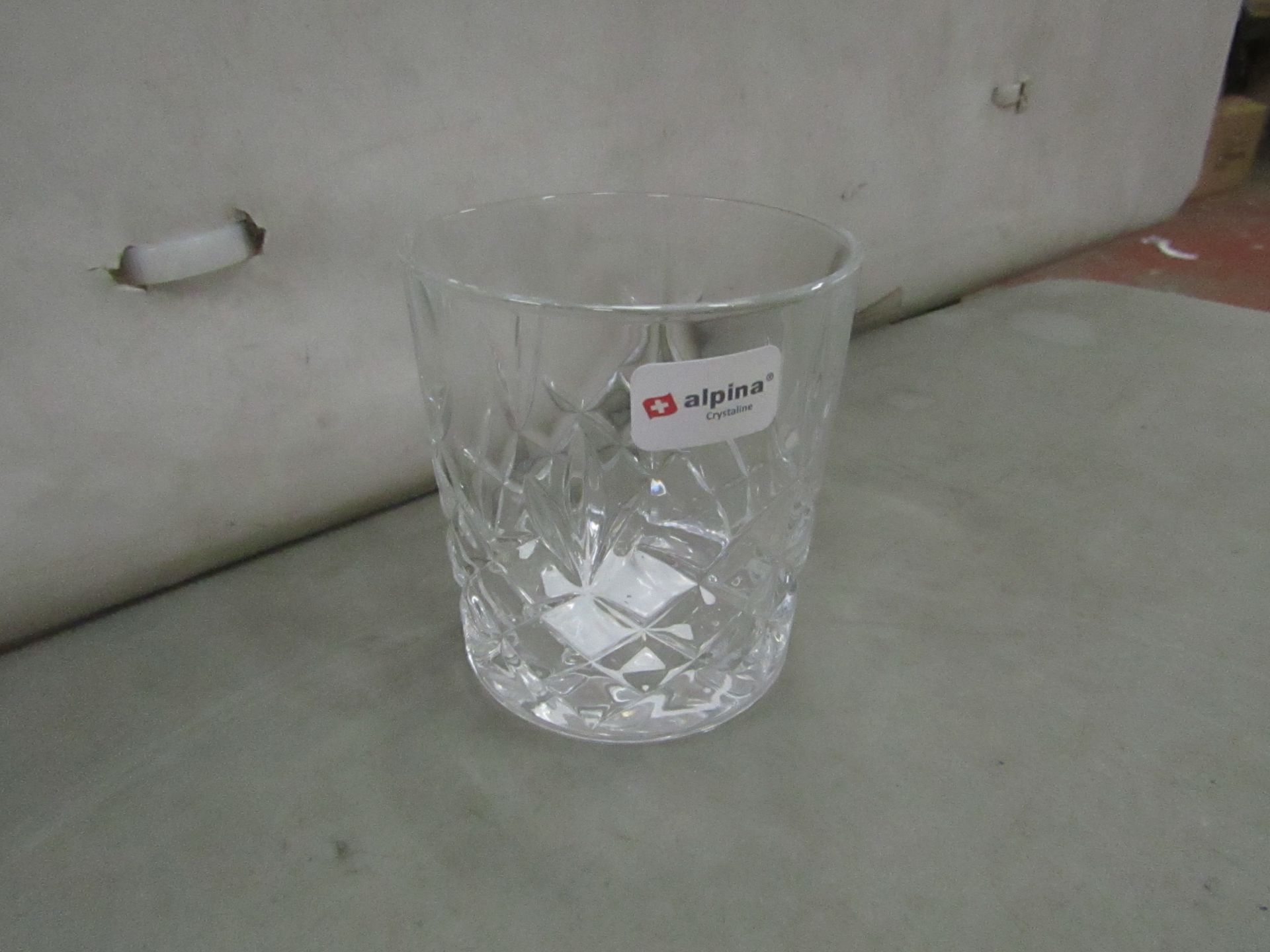 Box of 12 x 300ml Glass Tumblers. New & boxed. See Image For Design