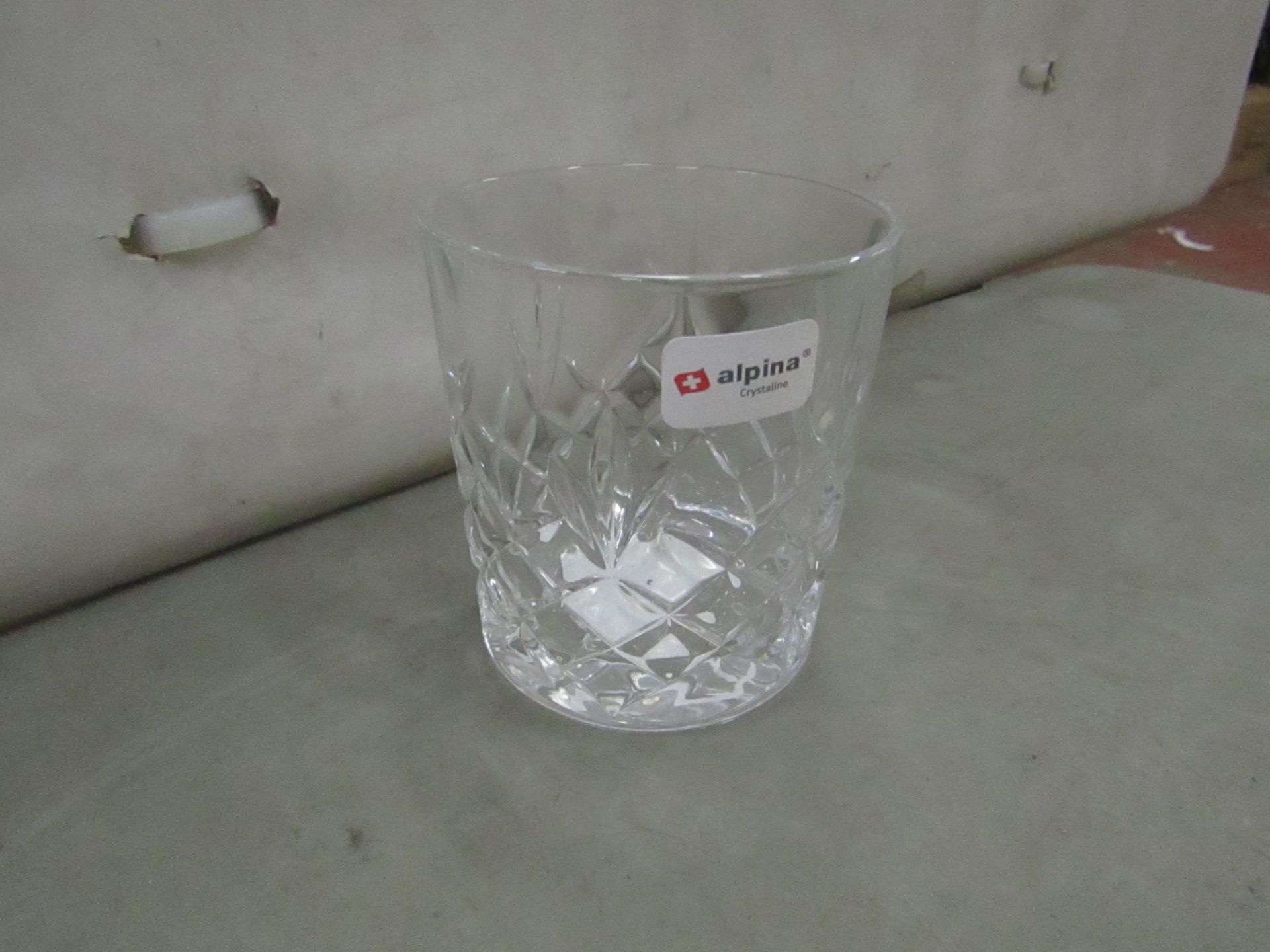 Box of 12 x 300ml Glass Tumblers. New & boxed. See Image For Design