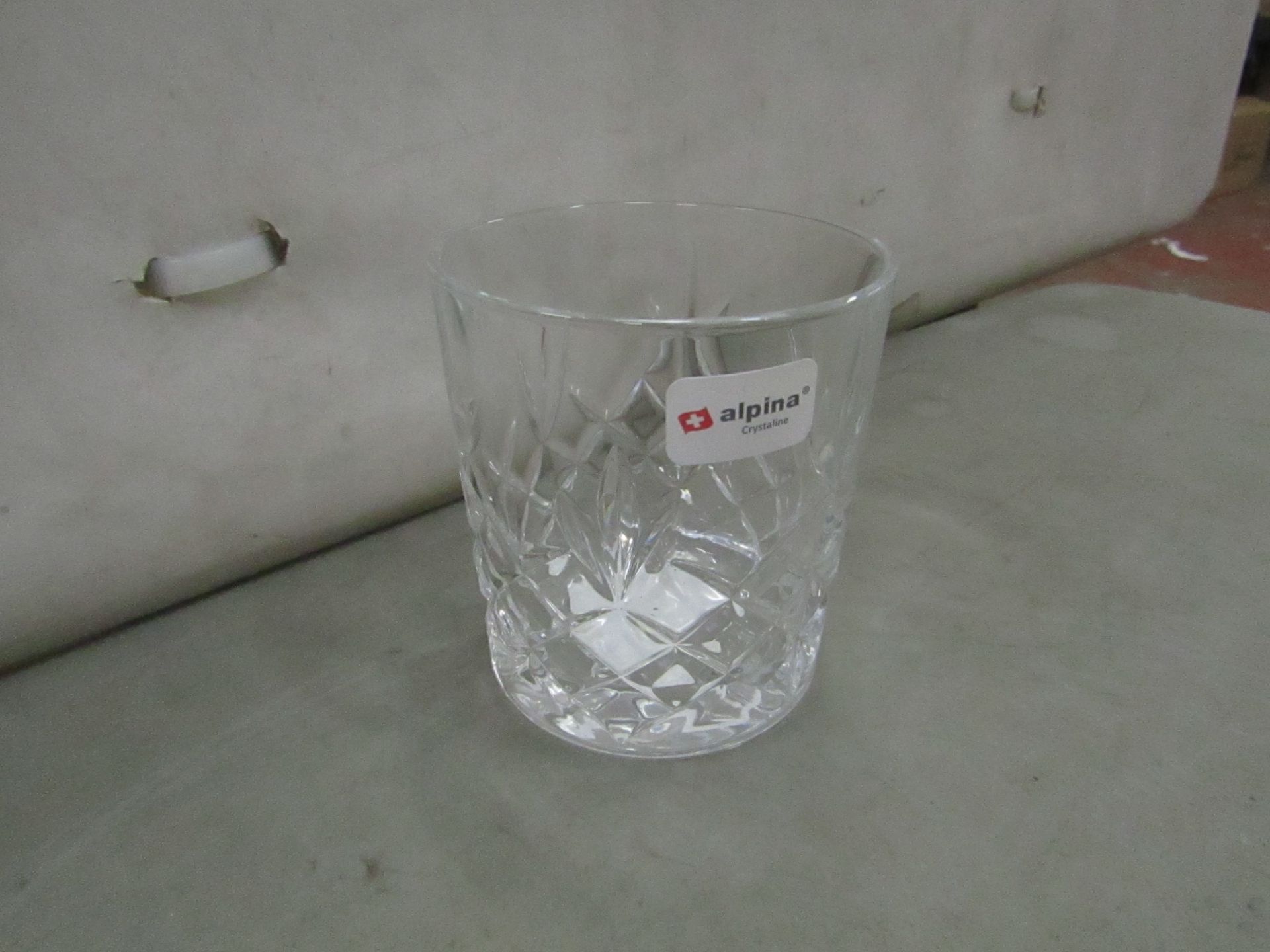 Box of 12 x 300ml Glass Tumblers. New & boxed. See Image For Design