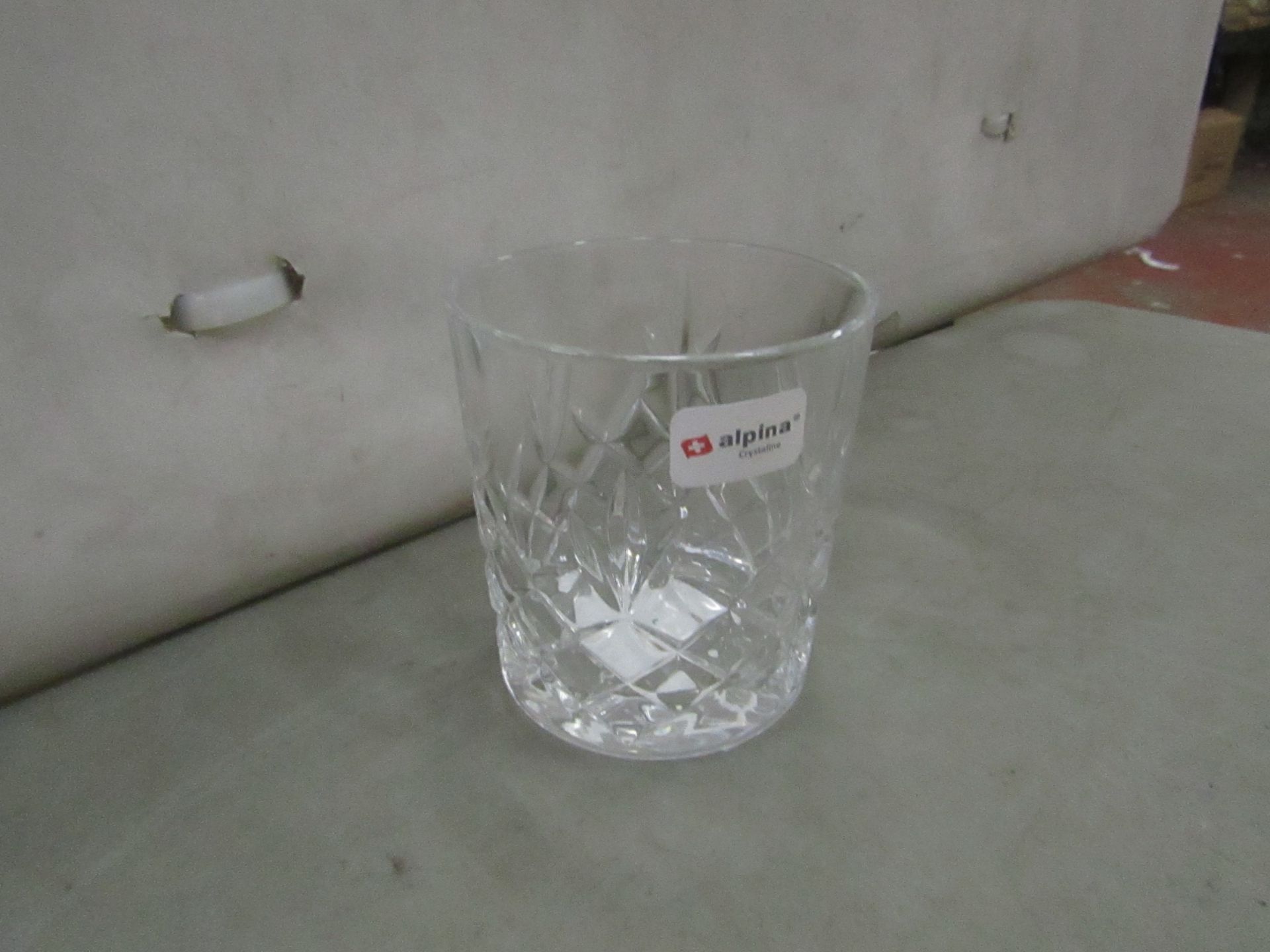 Box of 12 x 300ml Glass Tumblers. New & boxed. See Image For Design