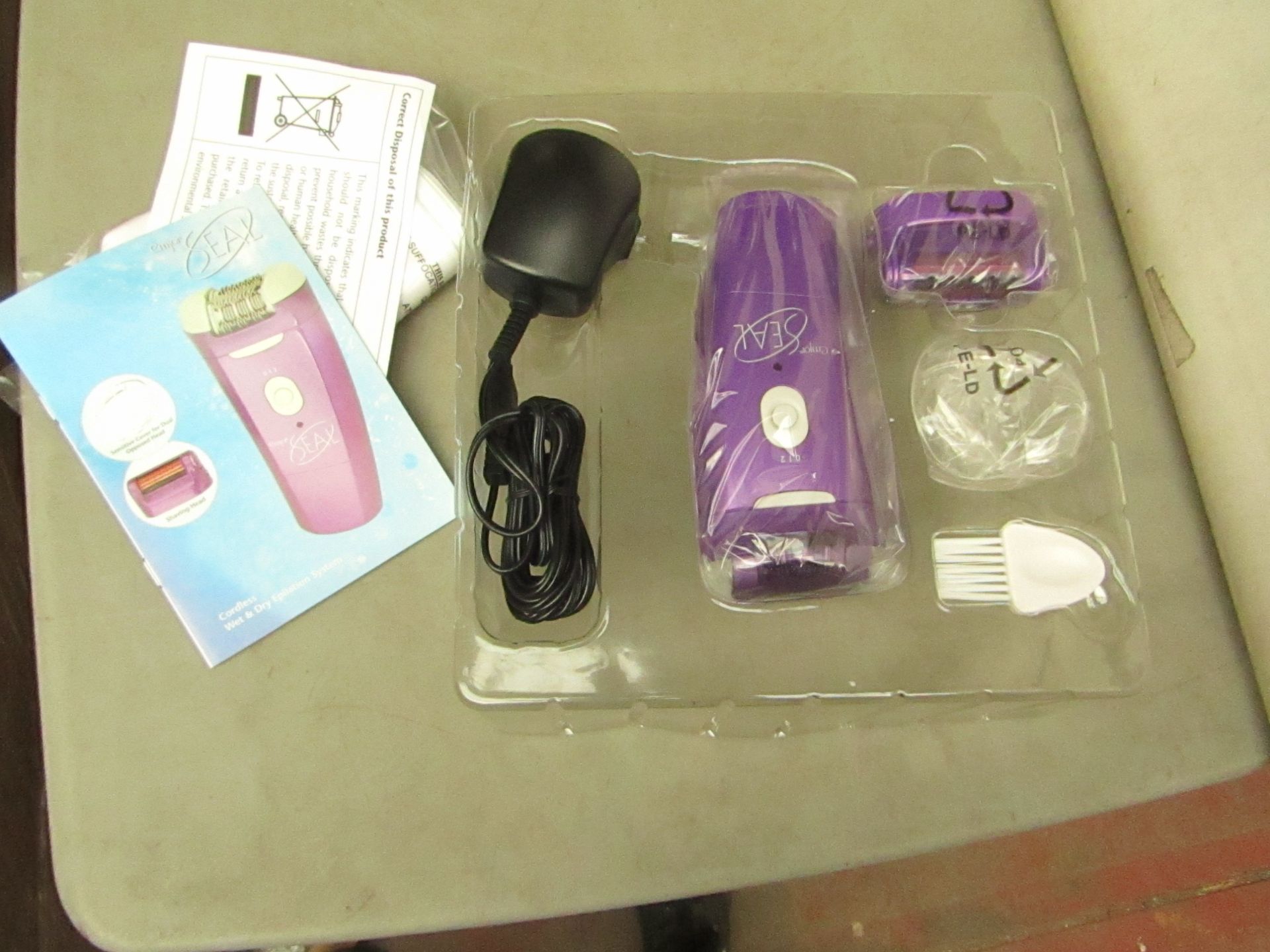 Emjoi Seal - Cordless Wet & Dry Epilation System - Unused & Boxed.