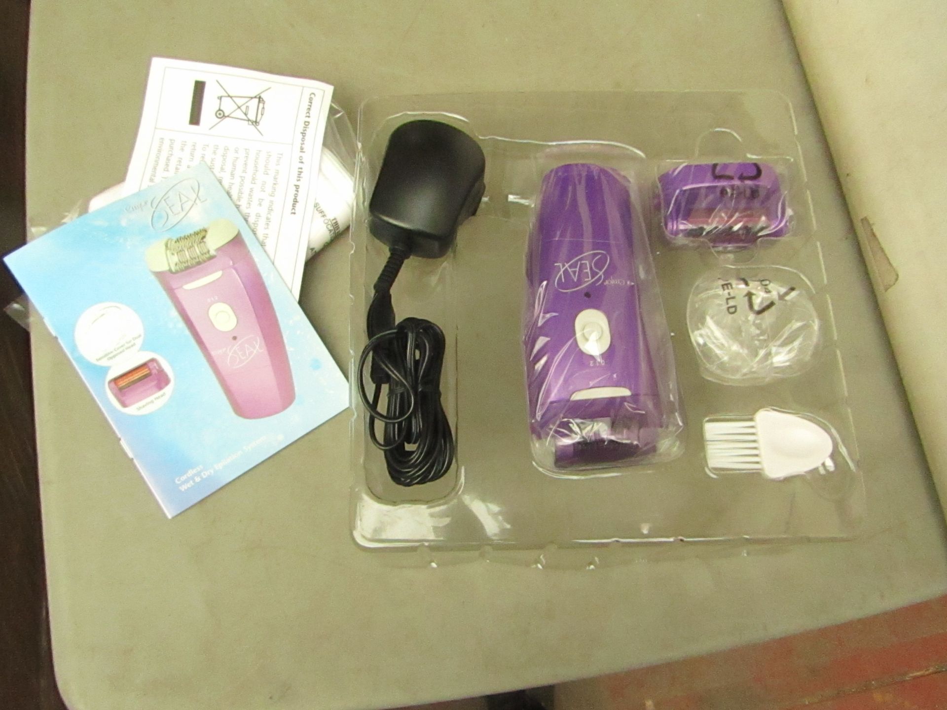 Emjoi Seal - Cordless Wet & Dry Epilation System - Unused & Boxed.