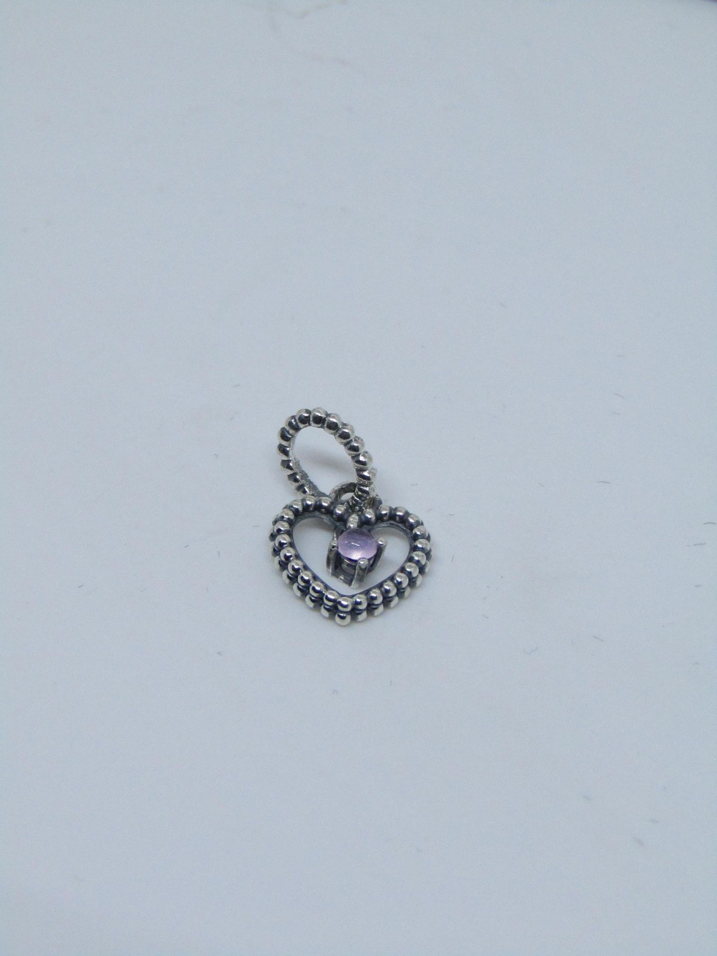 Pandora Birthstone necklace pendant, new with presentation bag.