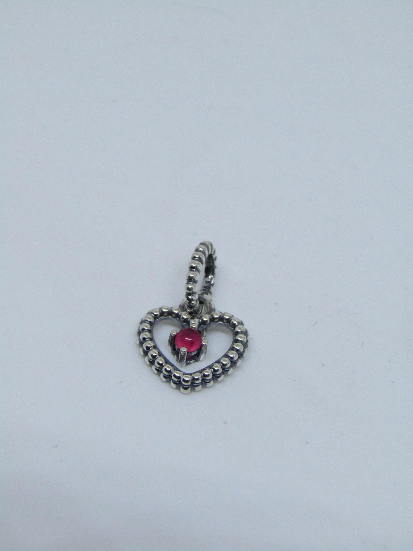 Pandora Birthstone necklace pendant, new with presentation bag.