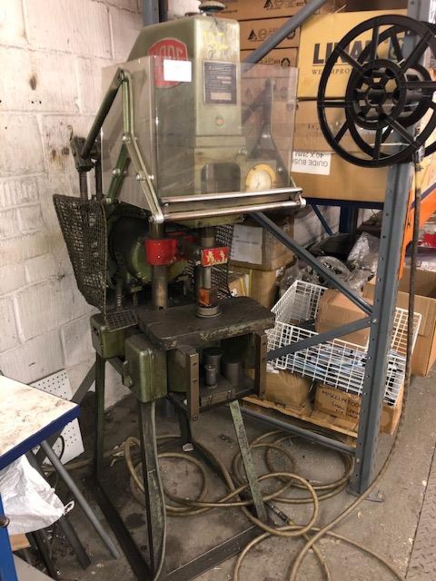 PJ Hare Type 5 BS 5 tonne hydraulic press
