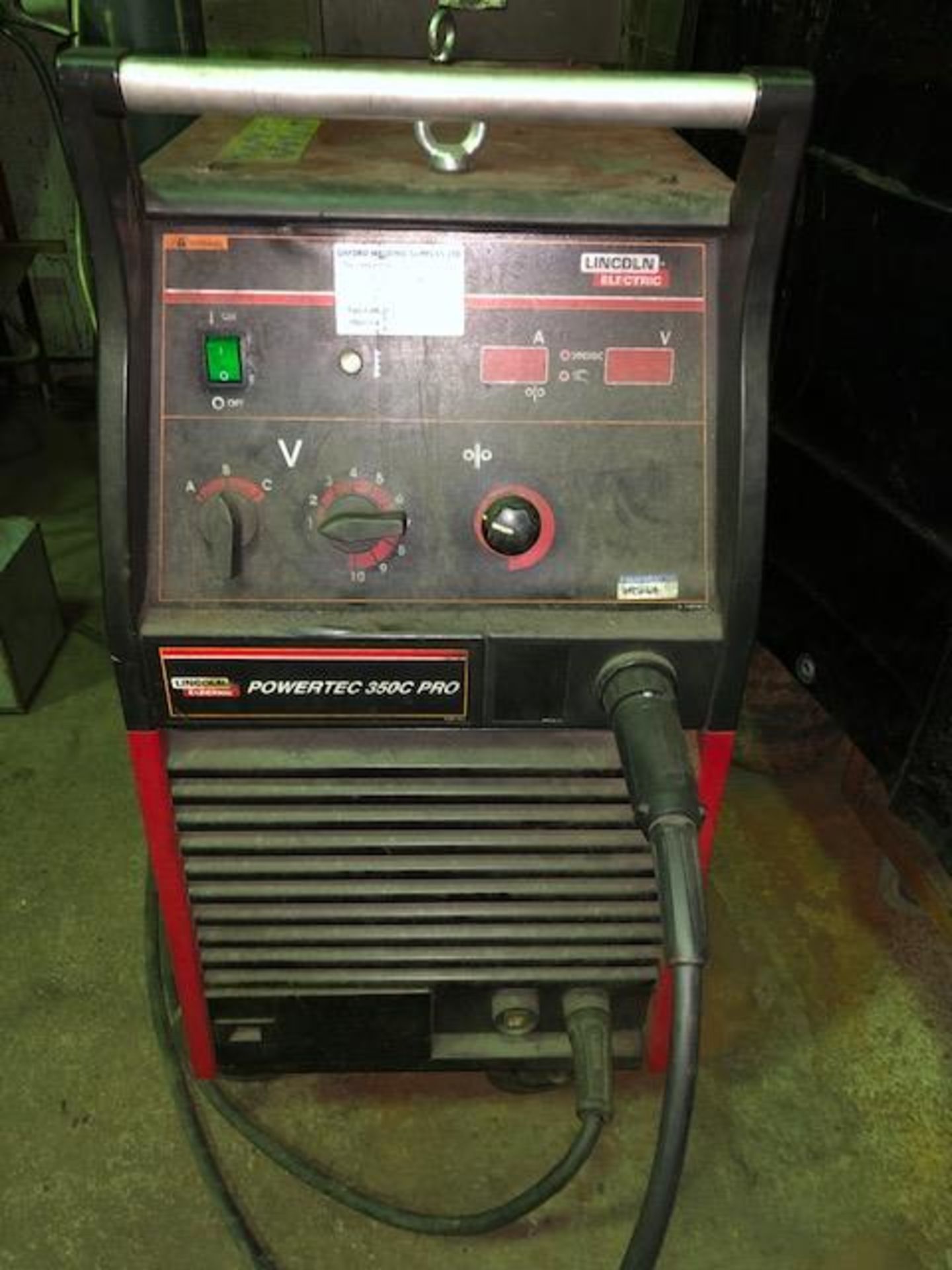 Lincoln electric powetec 350C pro MIG welder - Image 2 of 3