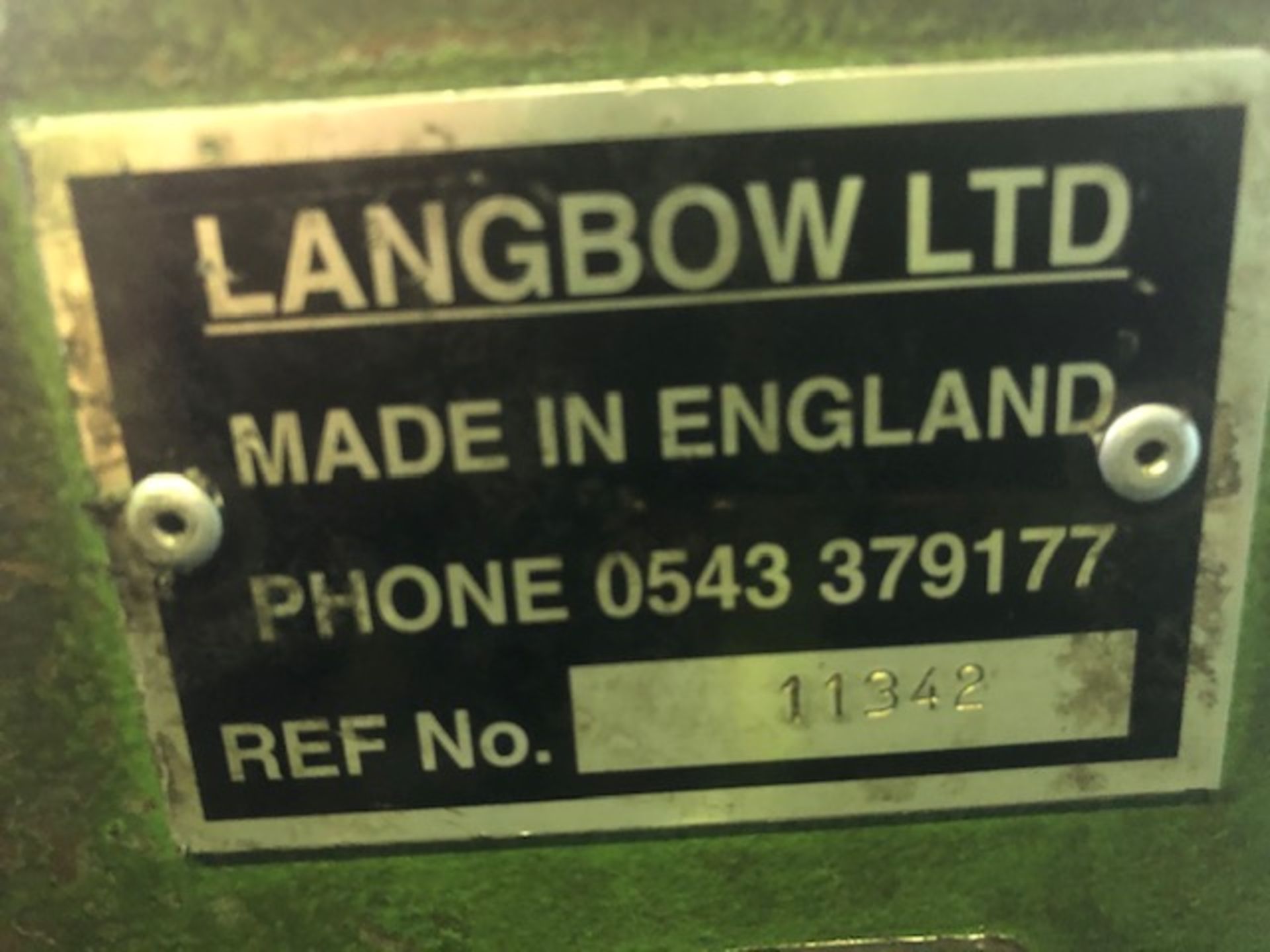 Langbow 11342 tube notcher - Image 3 of 3