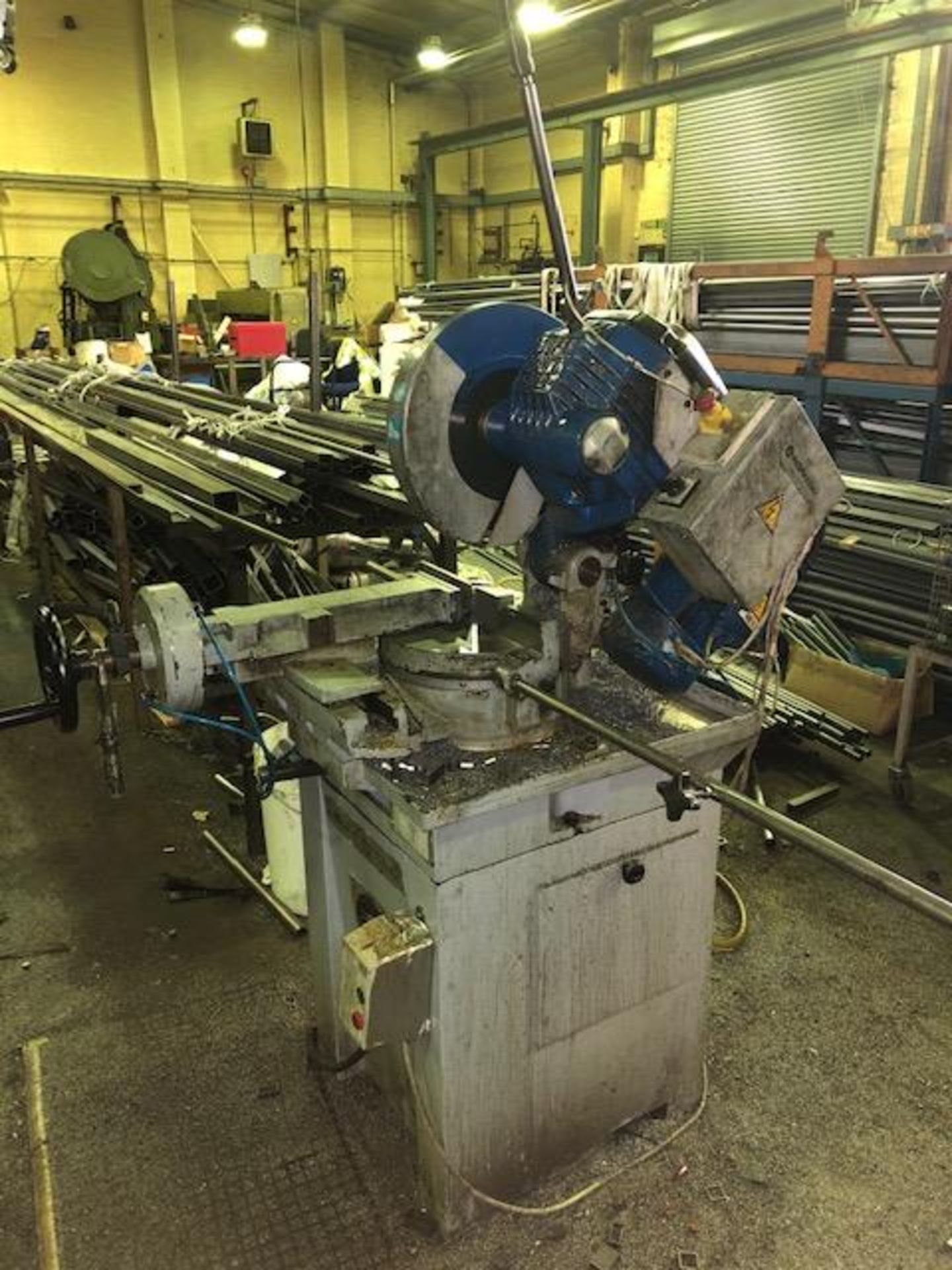 Pedrazzoli Troncatrice SB 351/60 MRP steel cross cut saw - Image 2 of 5