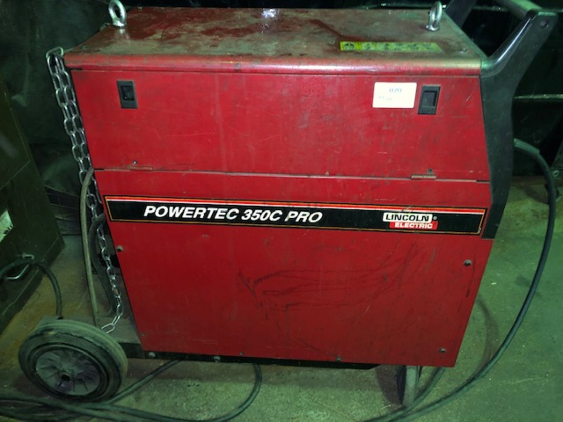 Lincoln electric powetec 350C pro MIG welder - Image 3 of 3