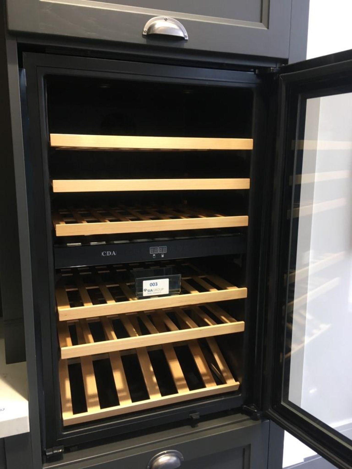 CDA FWV901 six shelf wine cooler