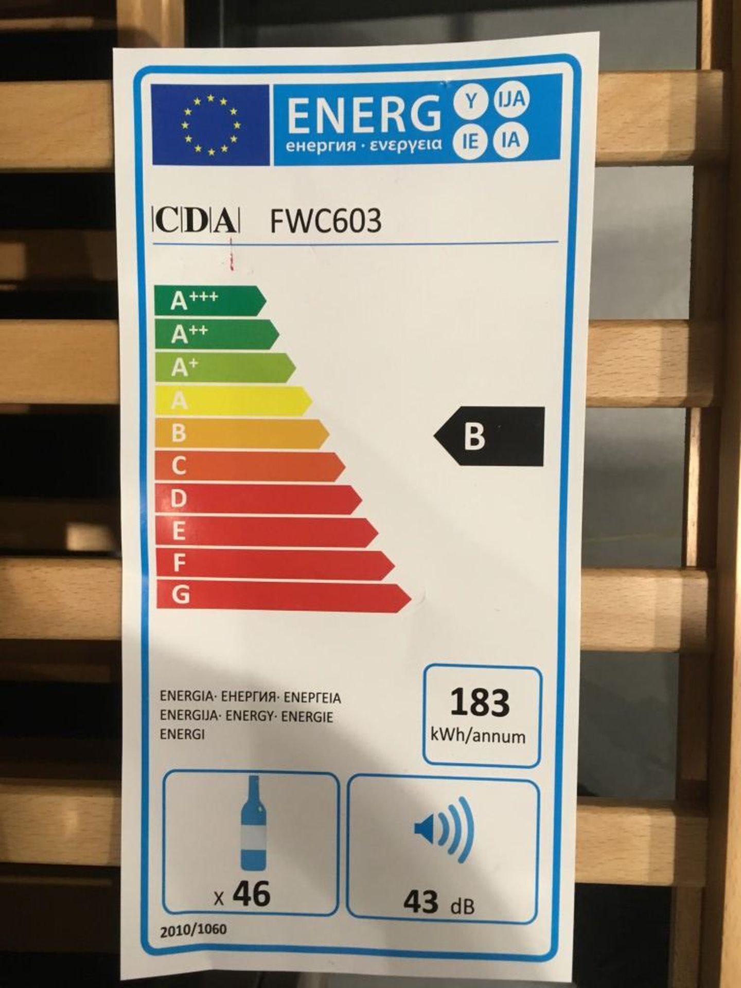 CDA FWC603 four drawer wine cooler - Image 3 of 3