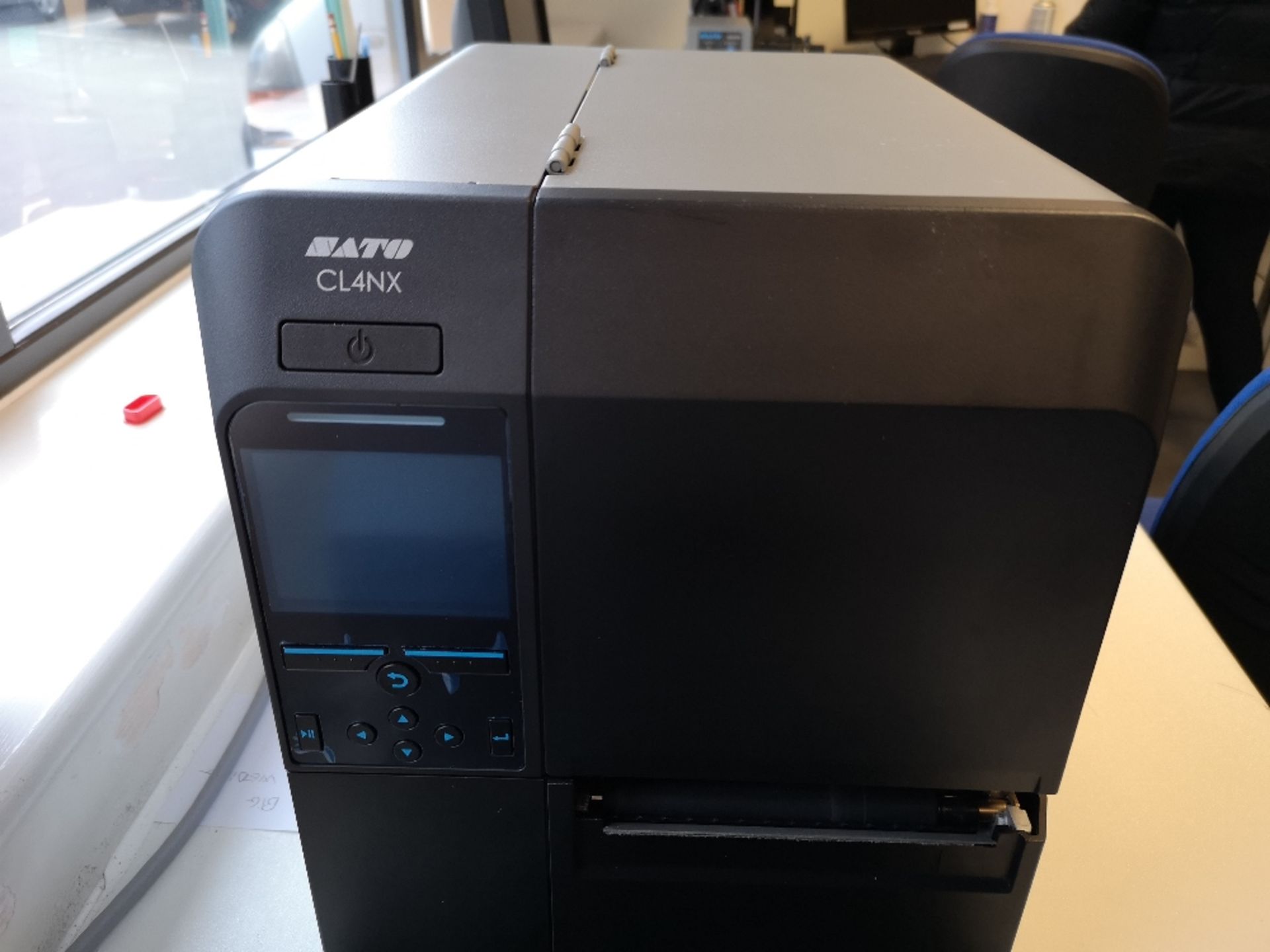 Sato CL4NX Label Printer with Sato RWG 500 Label Rewinder - Image 2 of 6