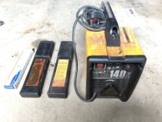 Impax IM-ARC 140 welder with (3) boxes of welding electrodes