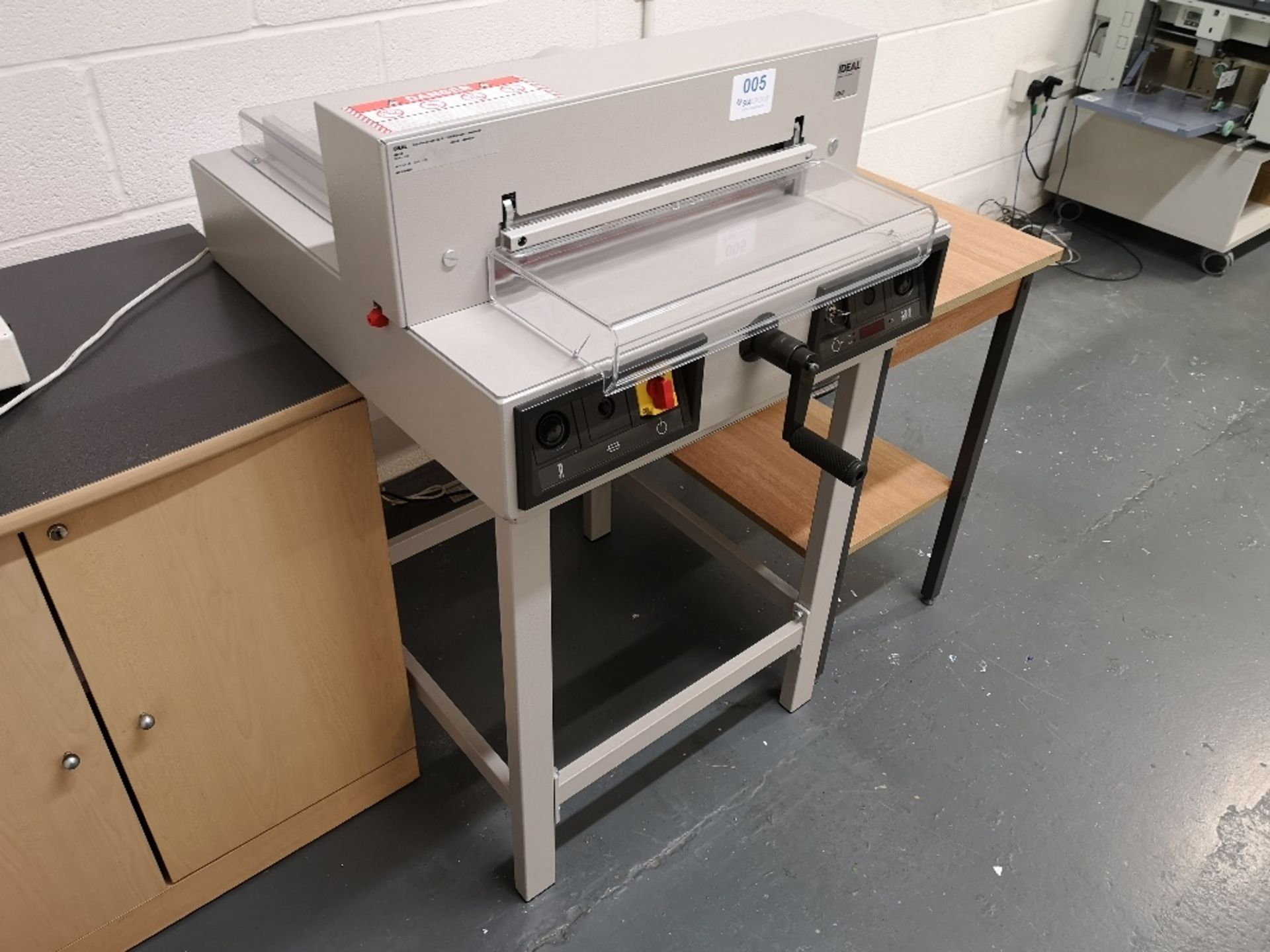 Ideal 4350 Electric Paper Guillotine - Image 2 of 6